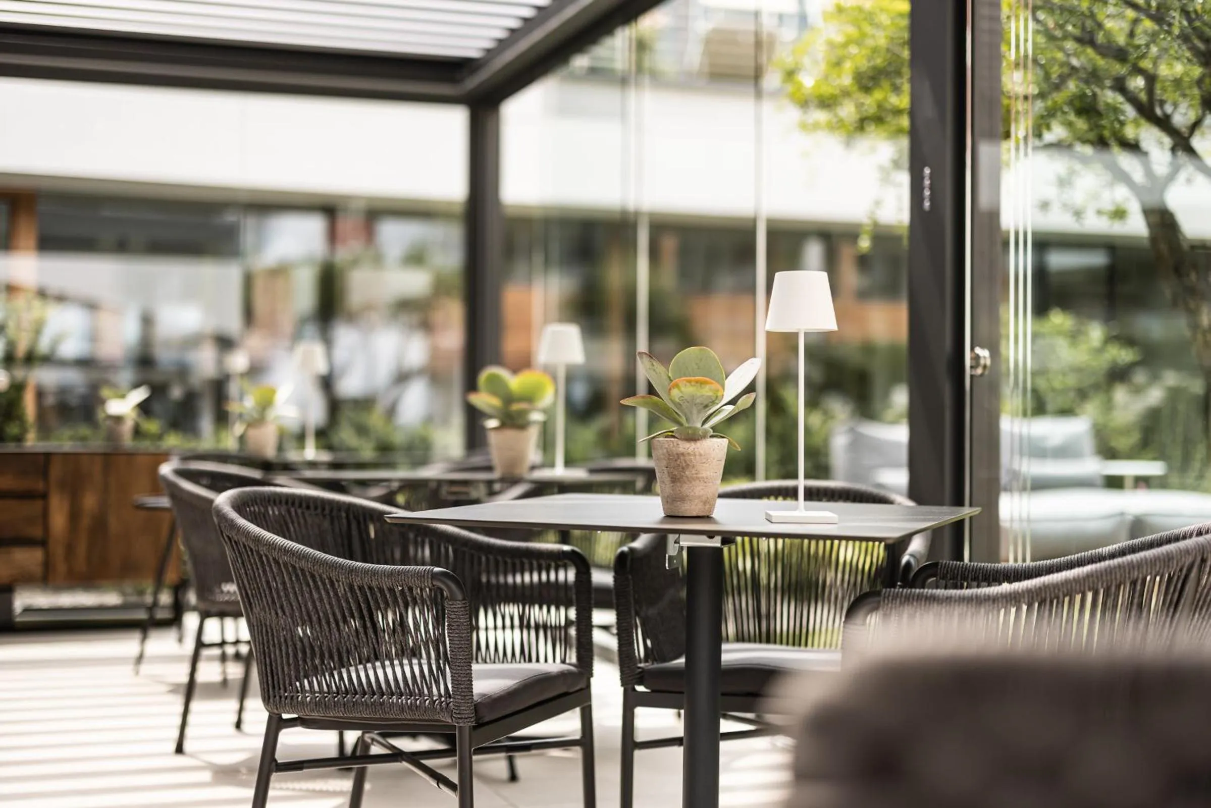 Garden in Boutique Hotel Zum Rosenbaum