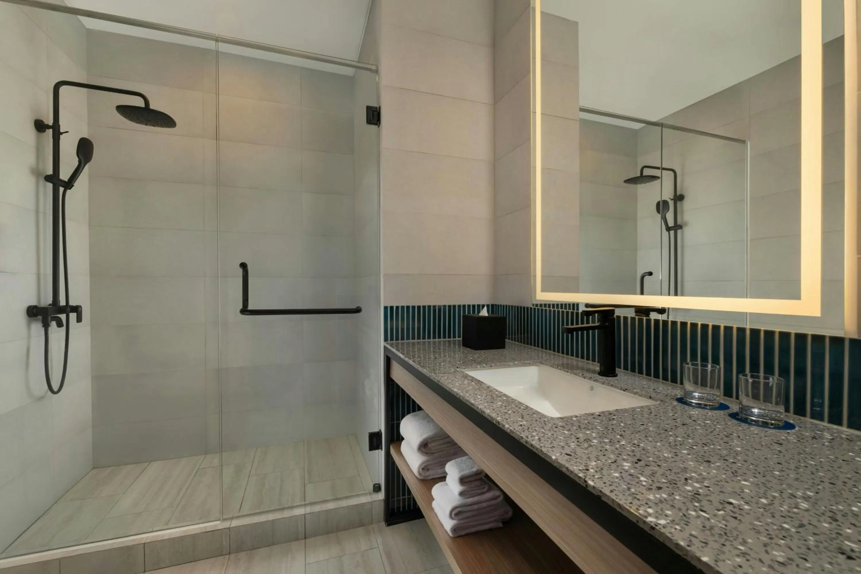 Bathroom in Four Points by Sheraton Jakarta Thamrin