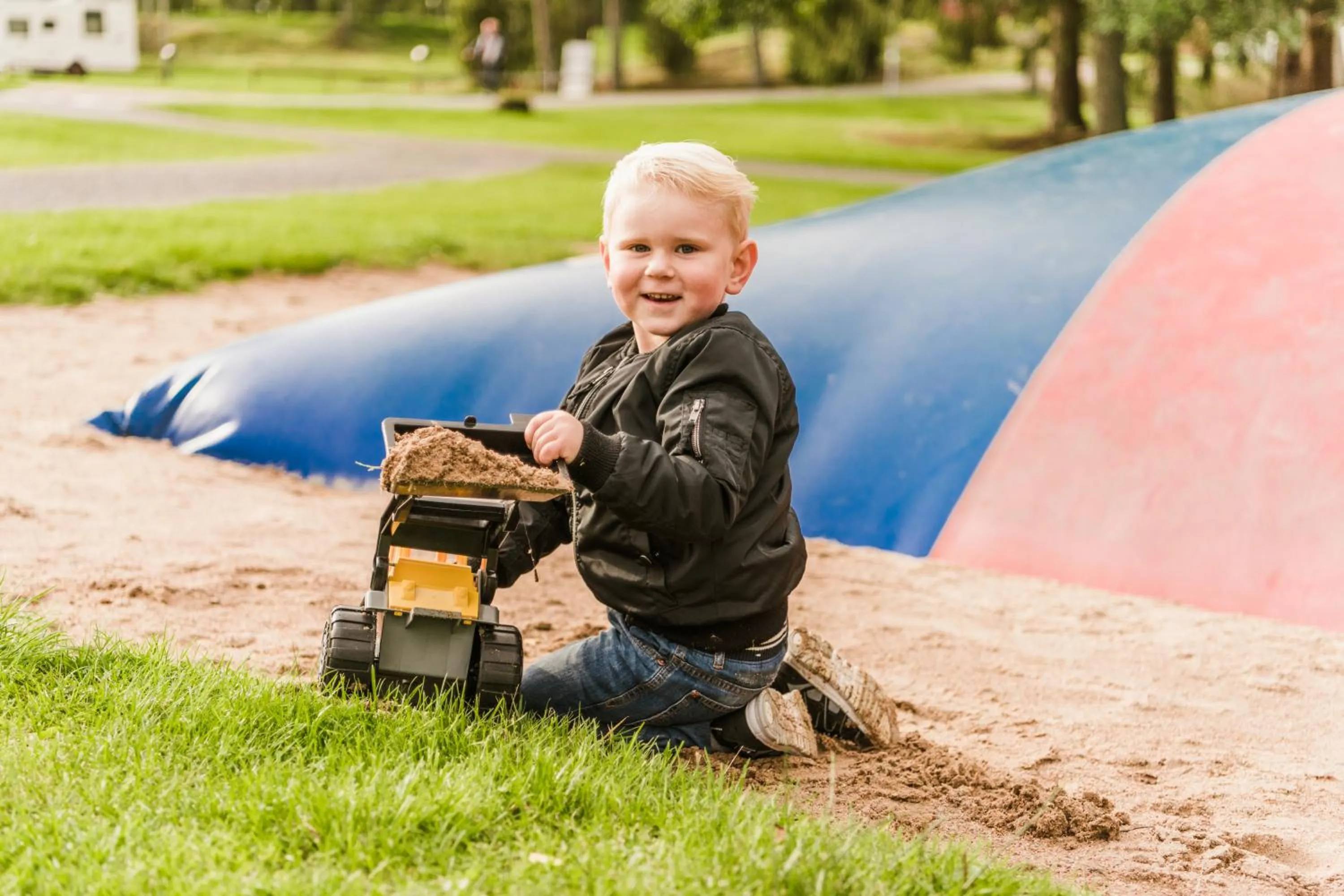 Children play ground in First Camp Duse Udde - Säffle