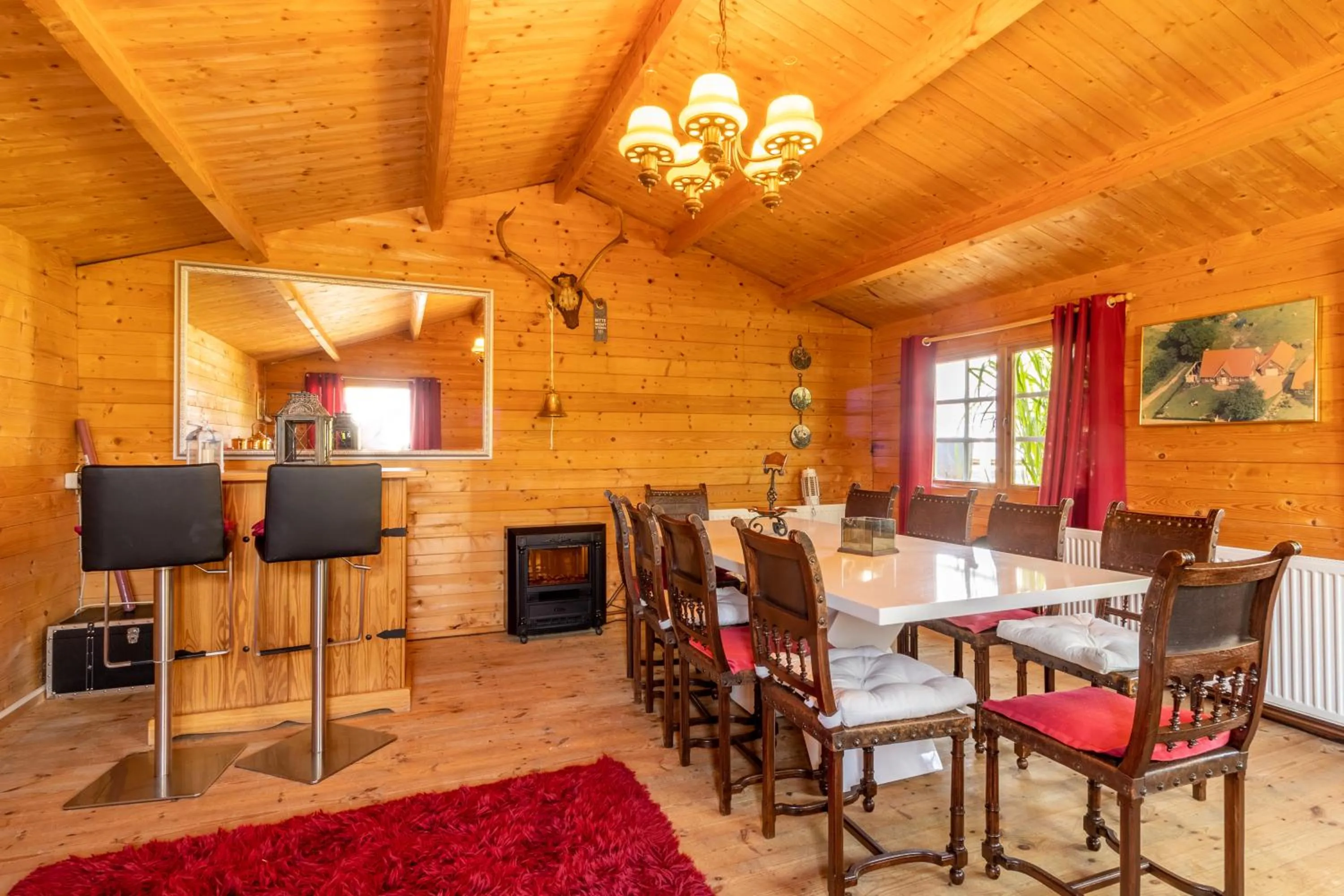 Communal lounge/ TV room in Landhaus-Altebrücke