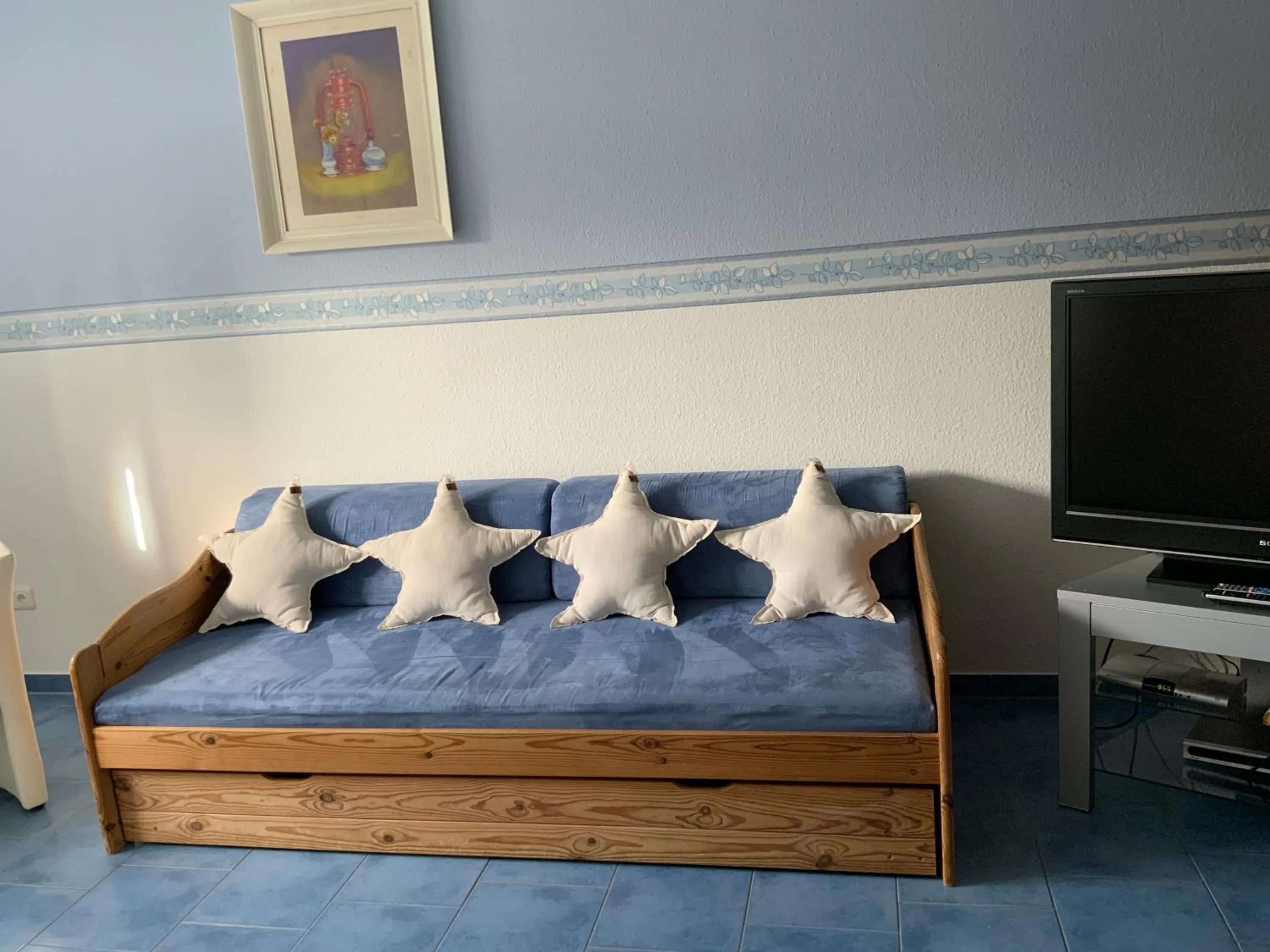 Bedroom, Bed in Landhaus-Altebrücke