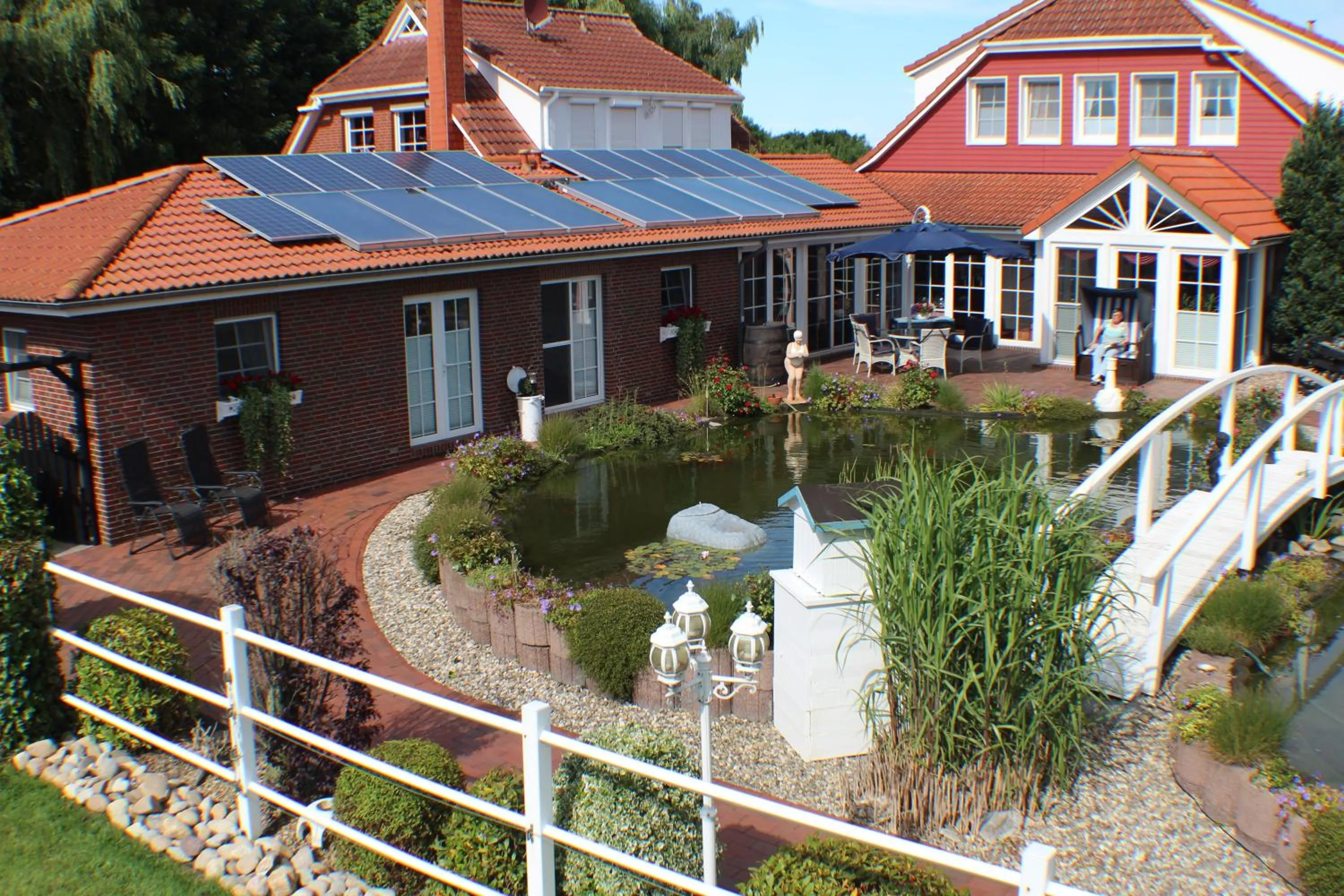 Patio in Landhaus-Altebrücke