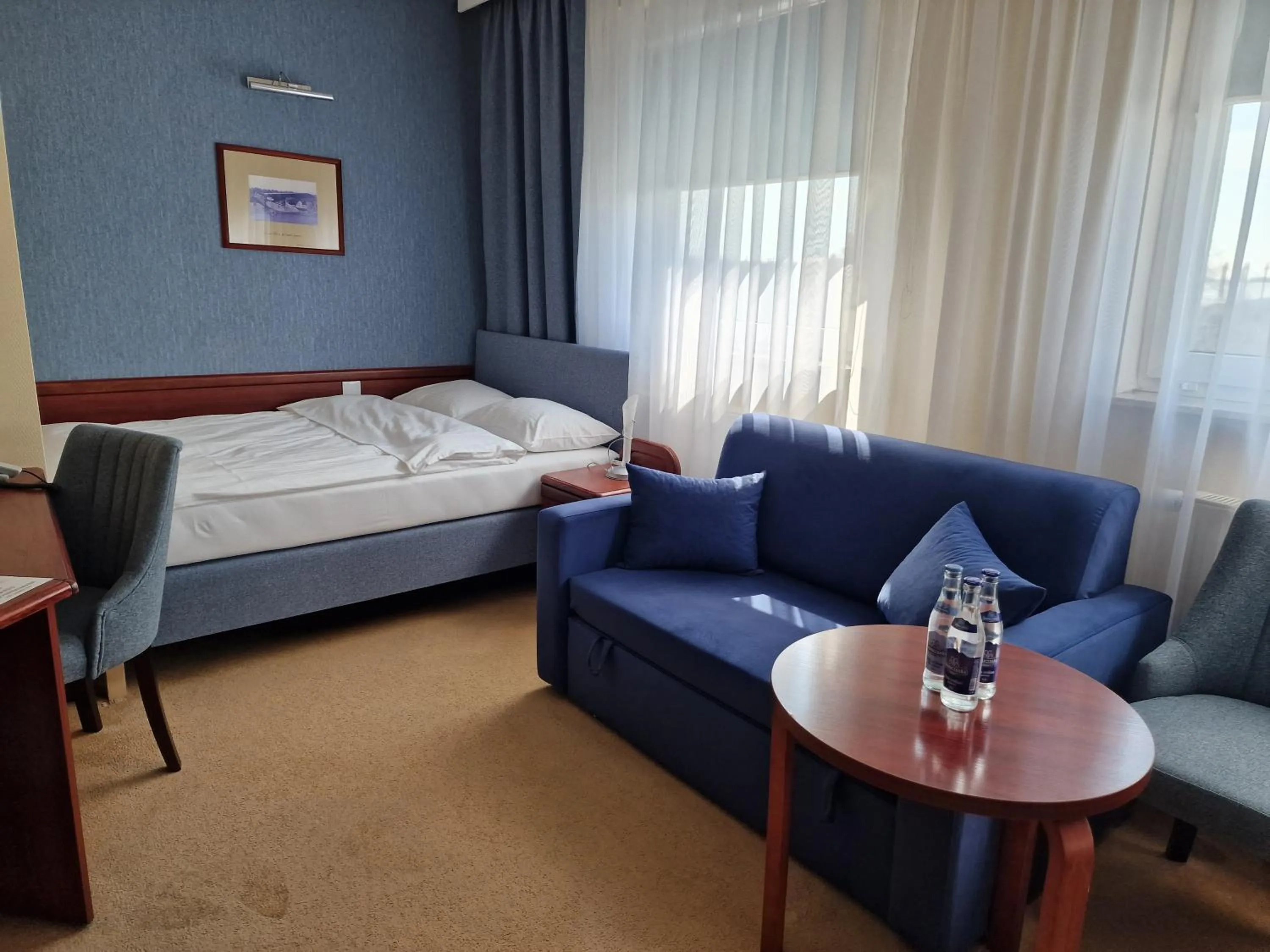 Bed in Hotel Polski