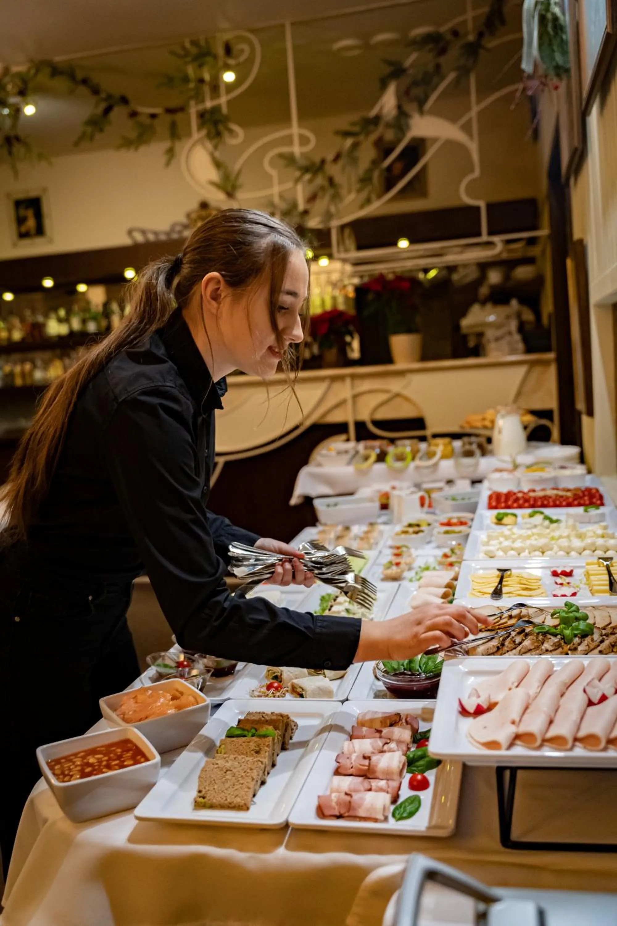 Breakfast in Hotel Polski