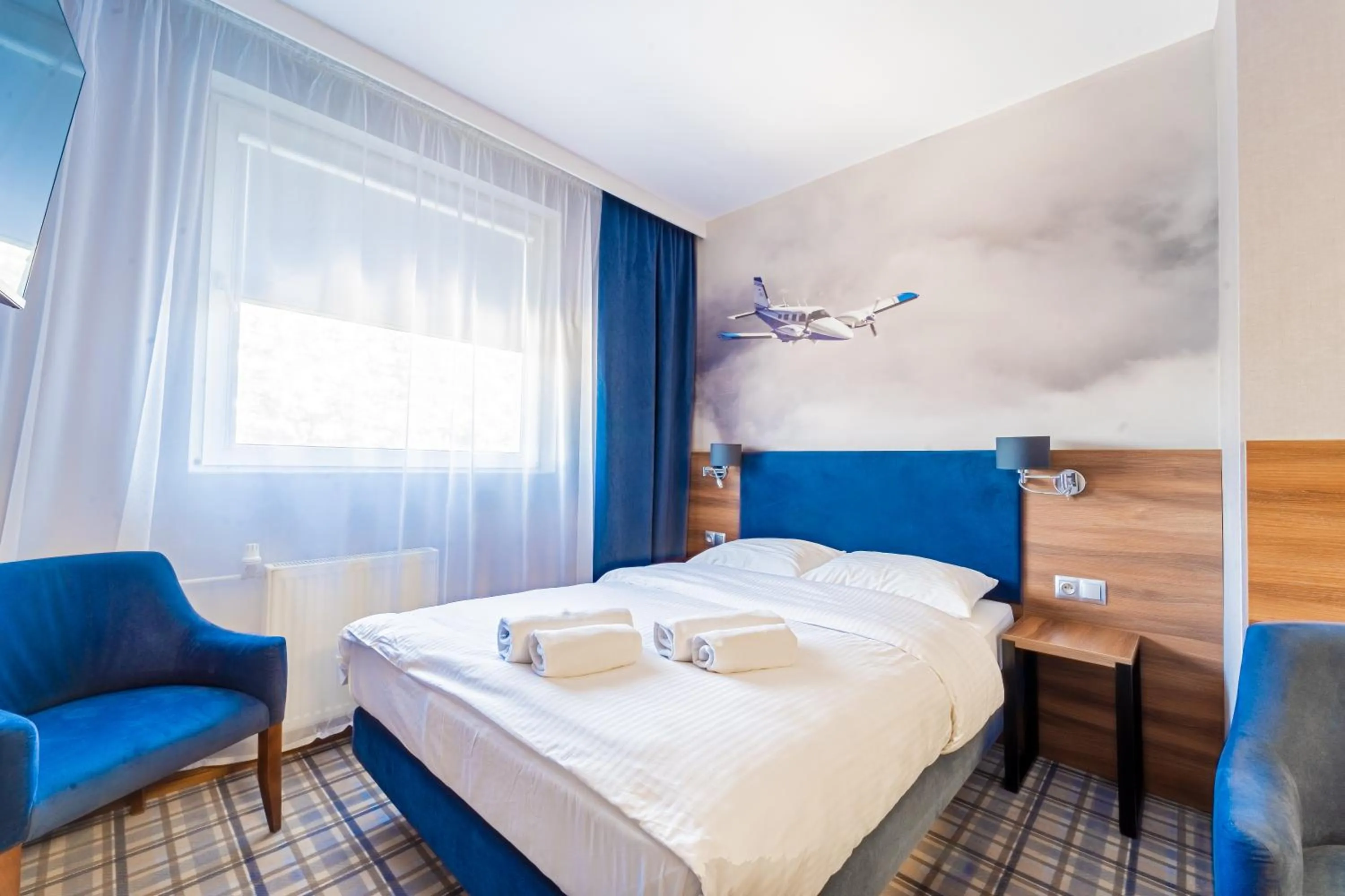 Bedroom, Bed in Hotel Polski