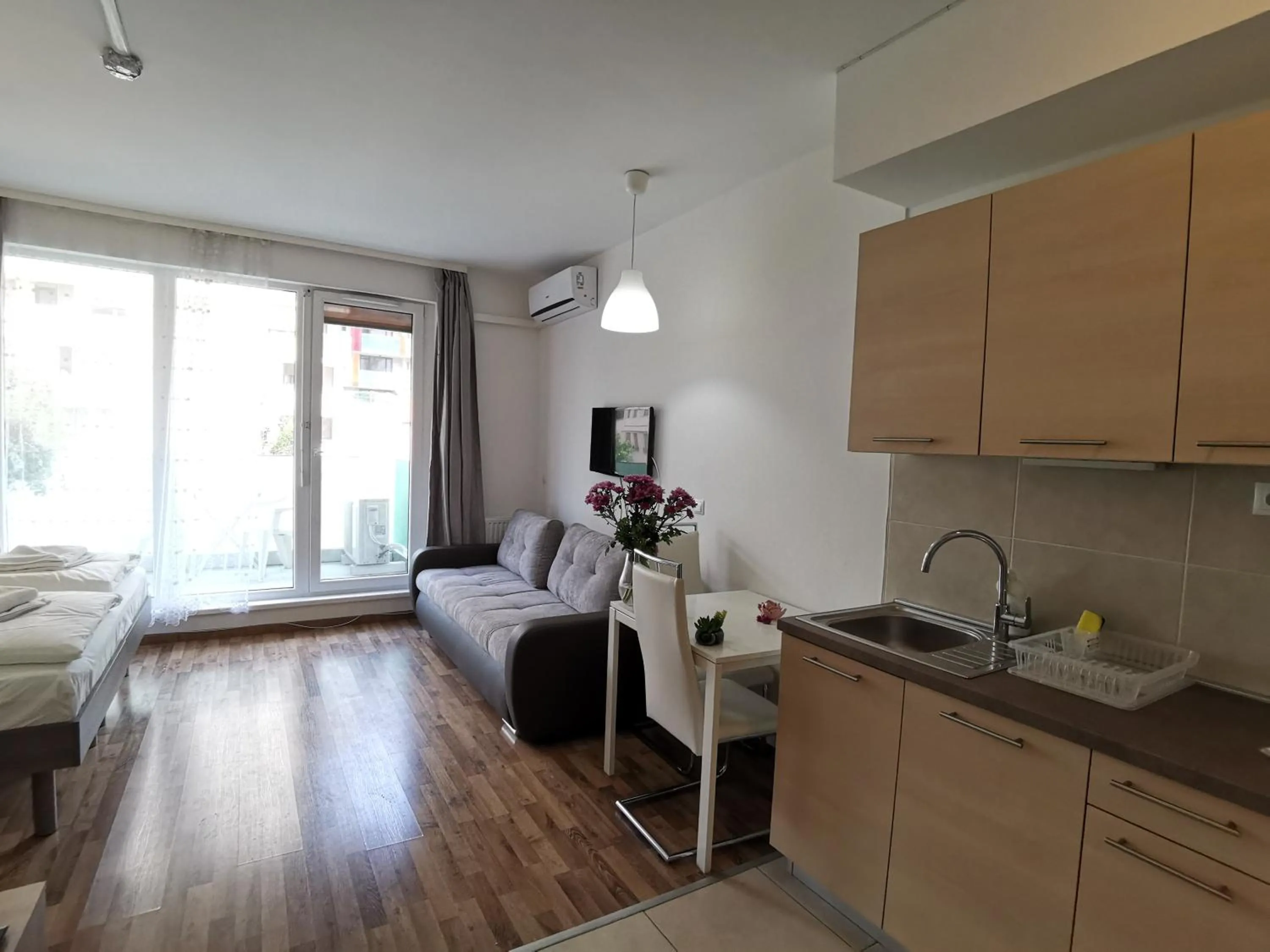 Bed in Corvin holiday Apartments hotel