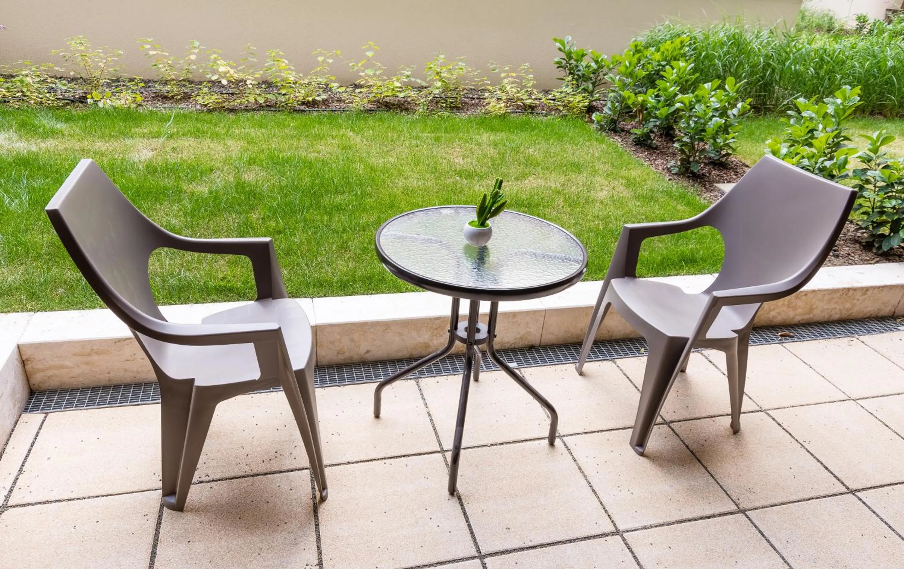 Garden in Corvin holiday Apartments hotel