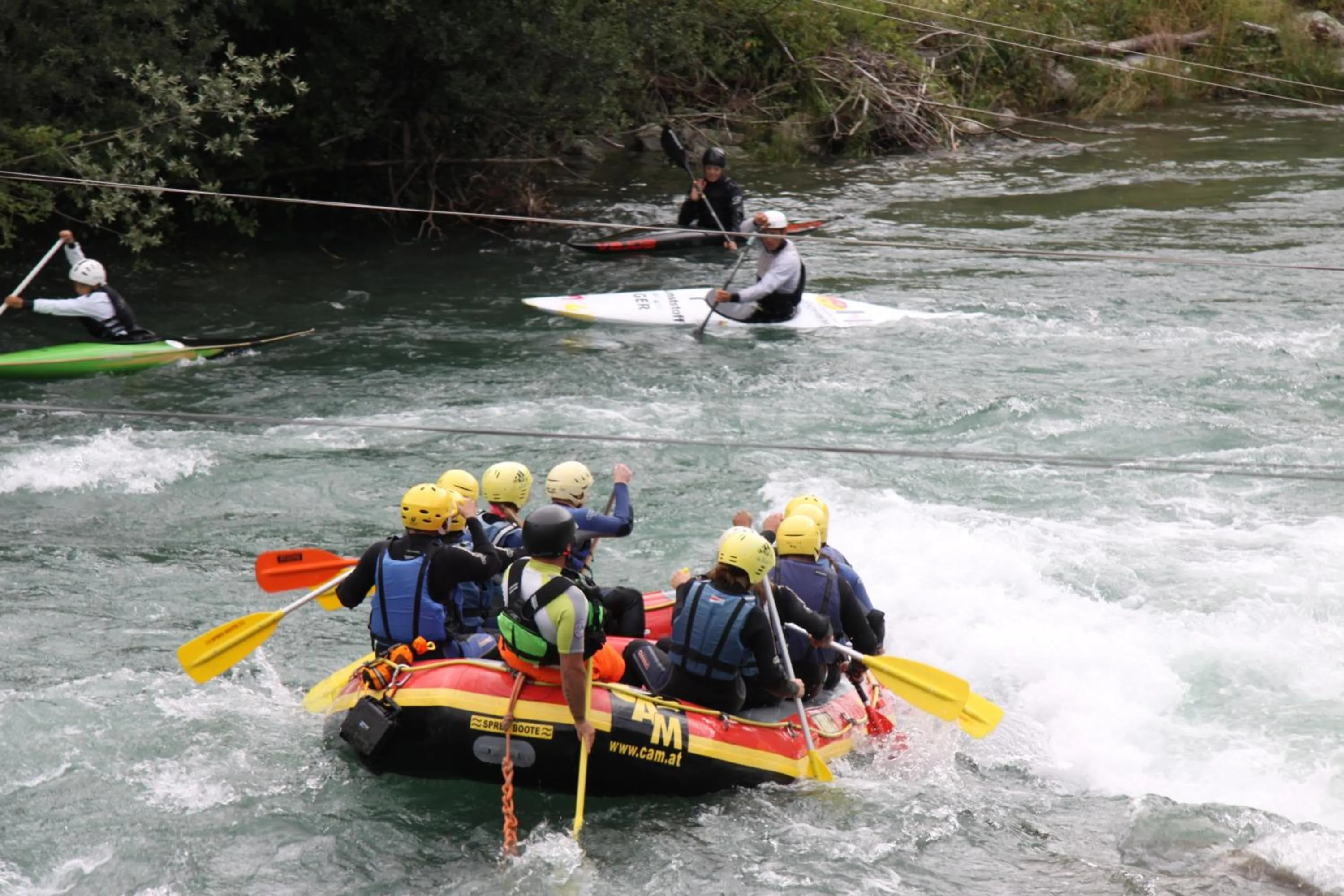Canoeing in Appartementhaus Sporthotel Mölltal