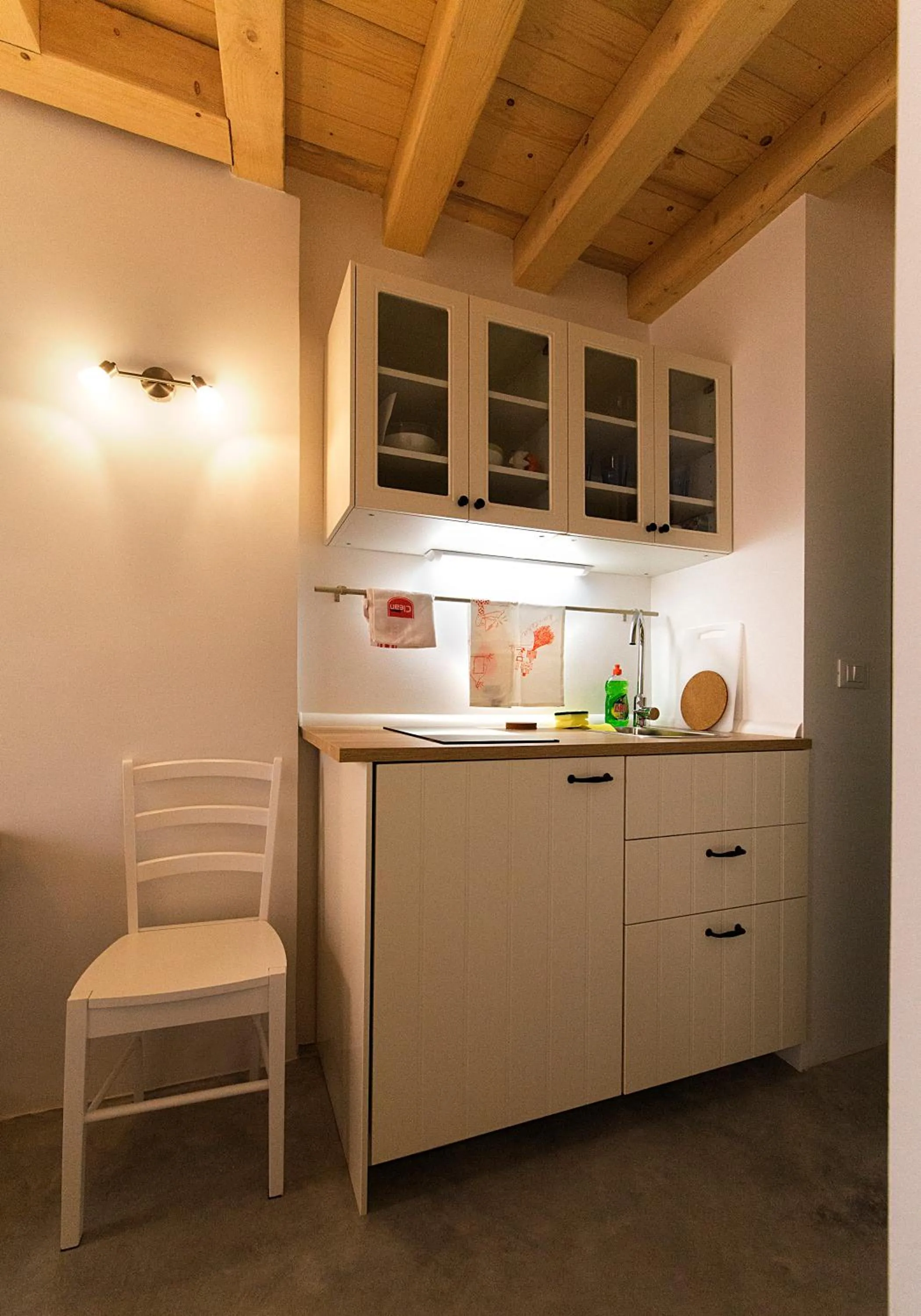 Kitchen or kitchenette in Apartments Casa Vecchia
