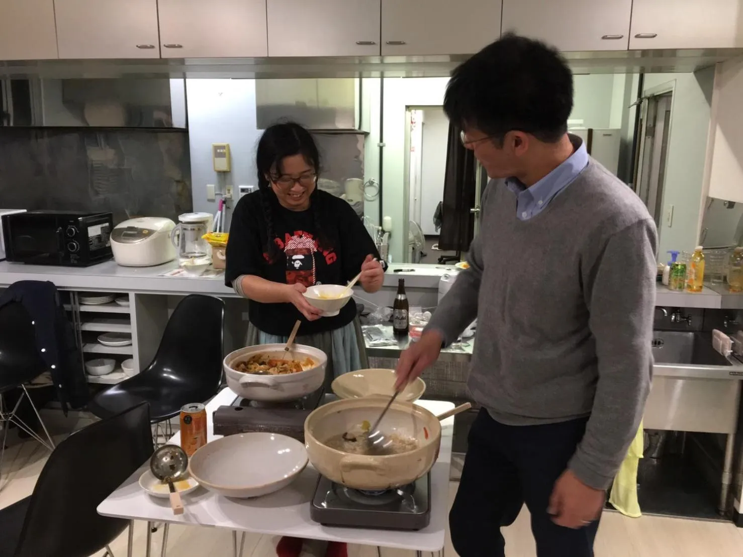 Staff in OUCHI HOTEL Yokogawa