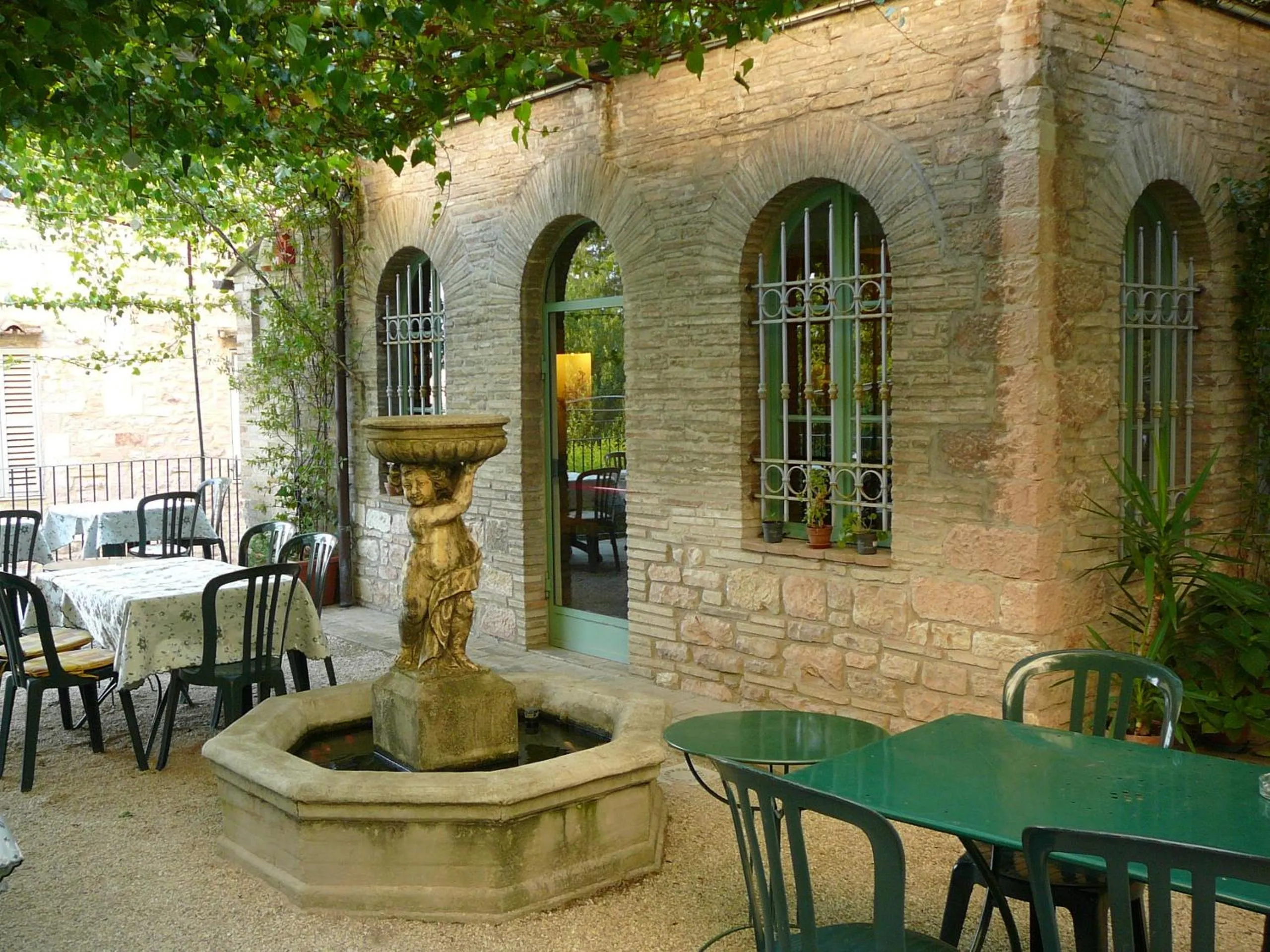 Garden in Hotel Umbra