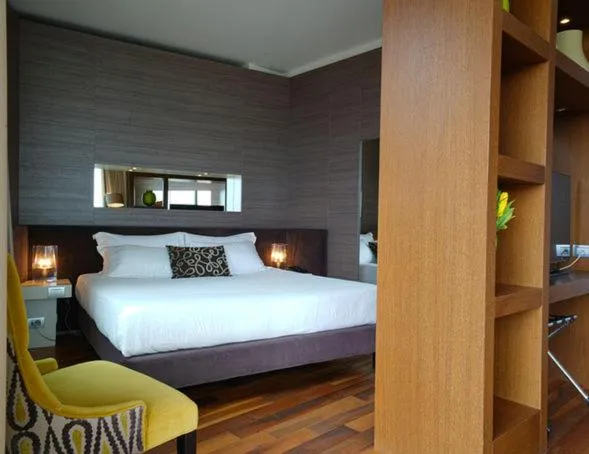 Bedroom in Hotel Pisa Tower Plaza