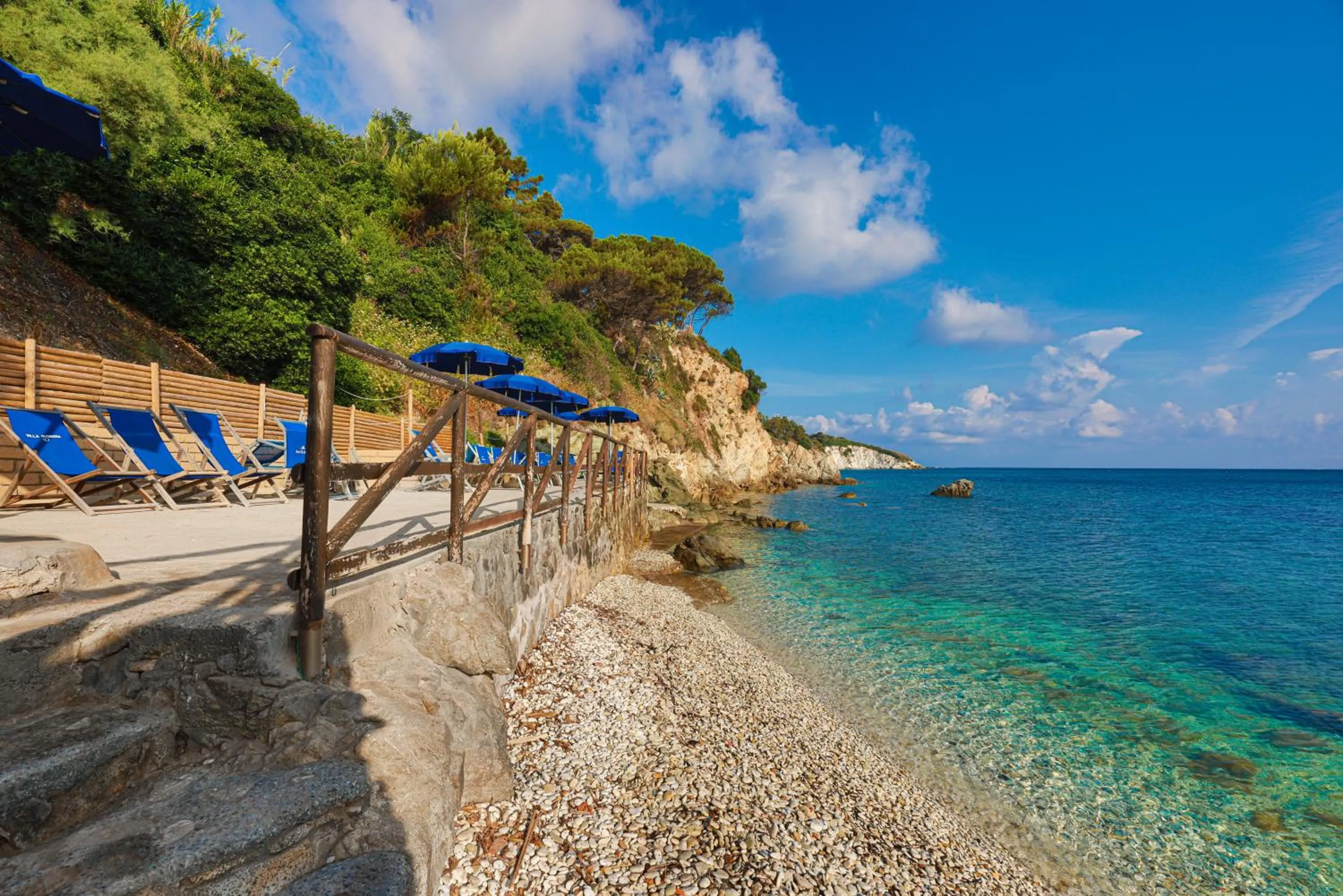 Beach in Hotel Villa Ombrosa