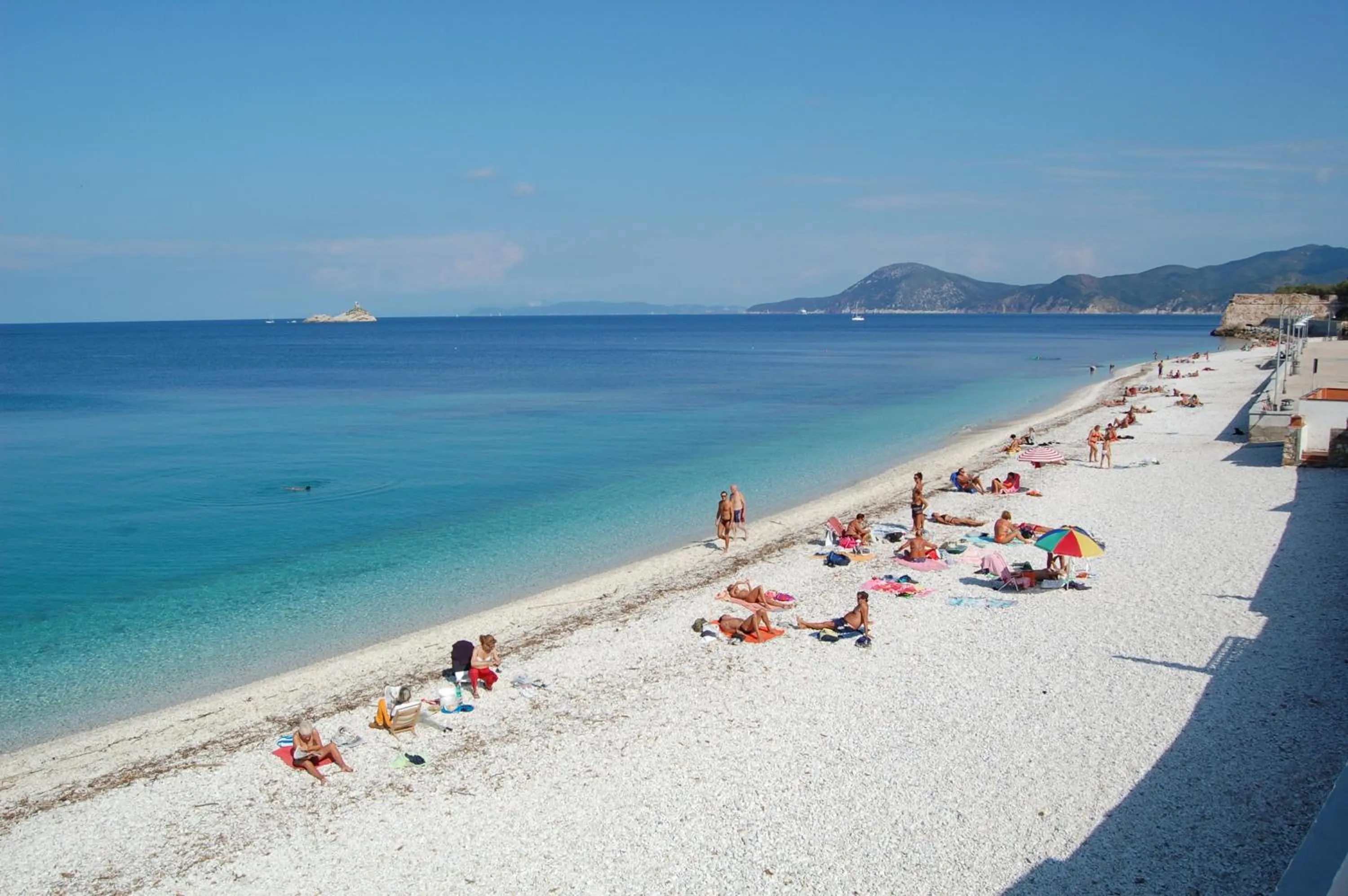 Beach in Hotel Villa Ombrosa