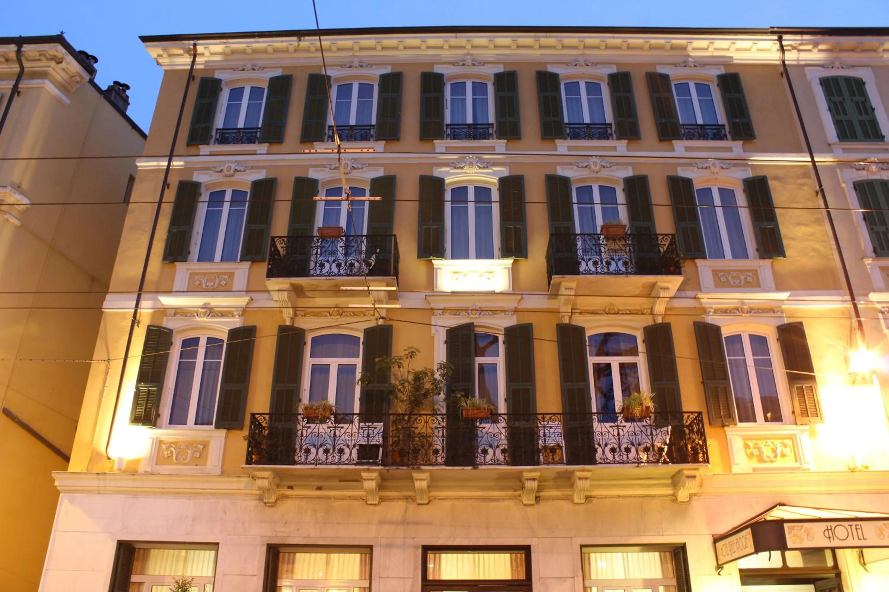 Property building in Hotel Belle Epoque