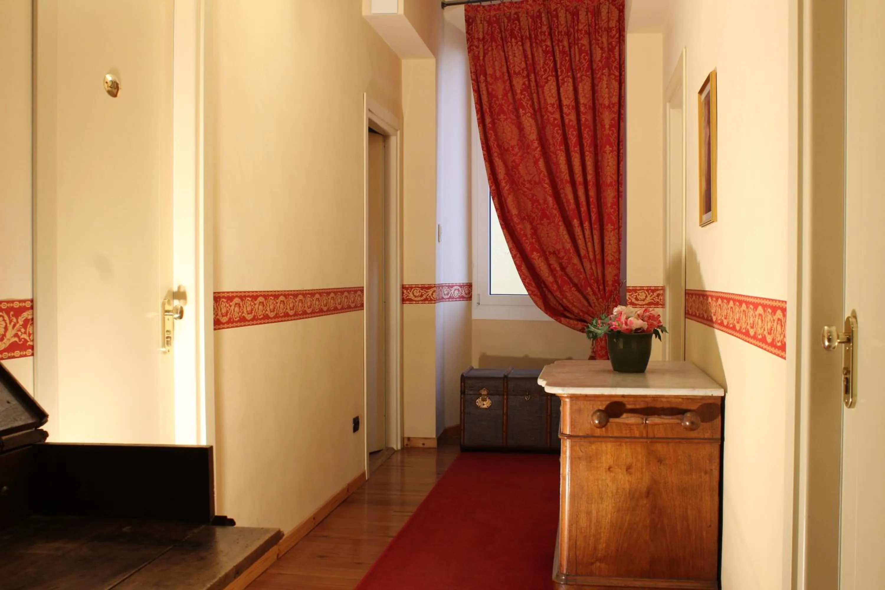 Decorative detail in Hotel Belle Epoque