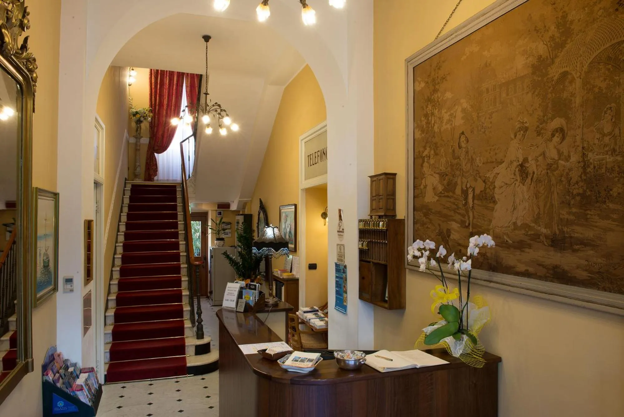 Lobby or reception in Hotel Belle Epoque
