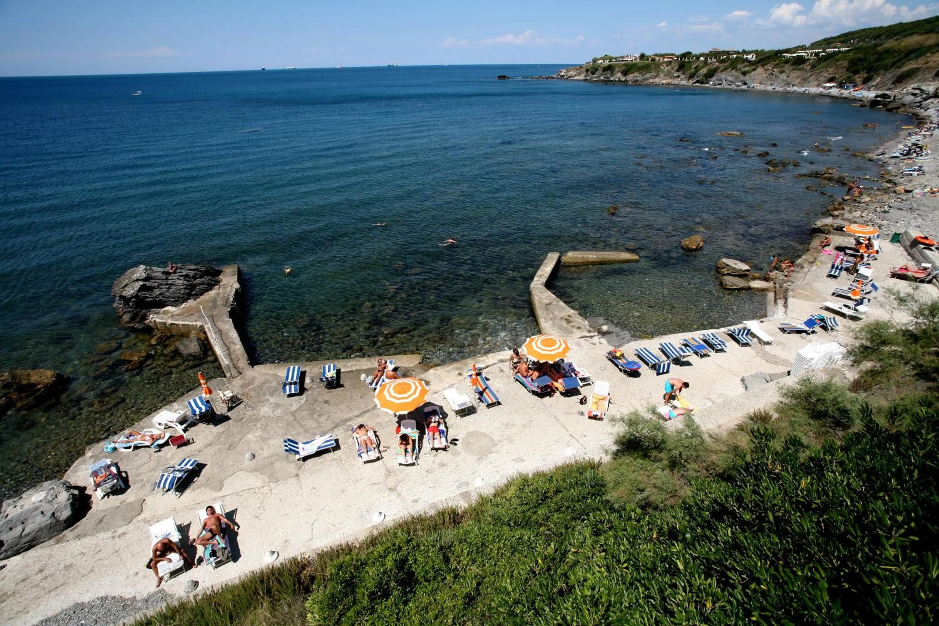 Beach in Villaggio Miramare