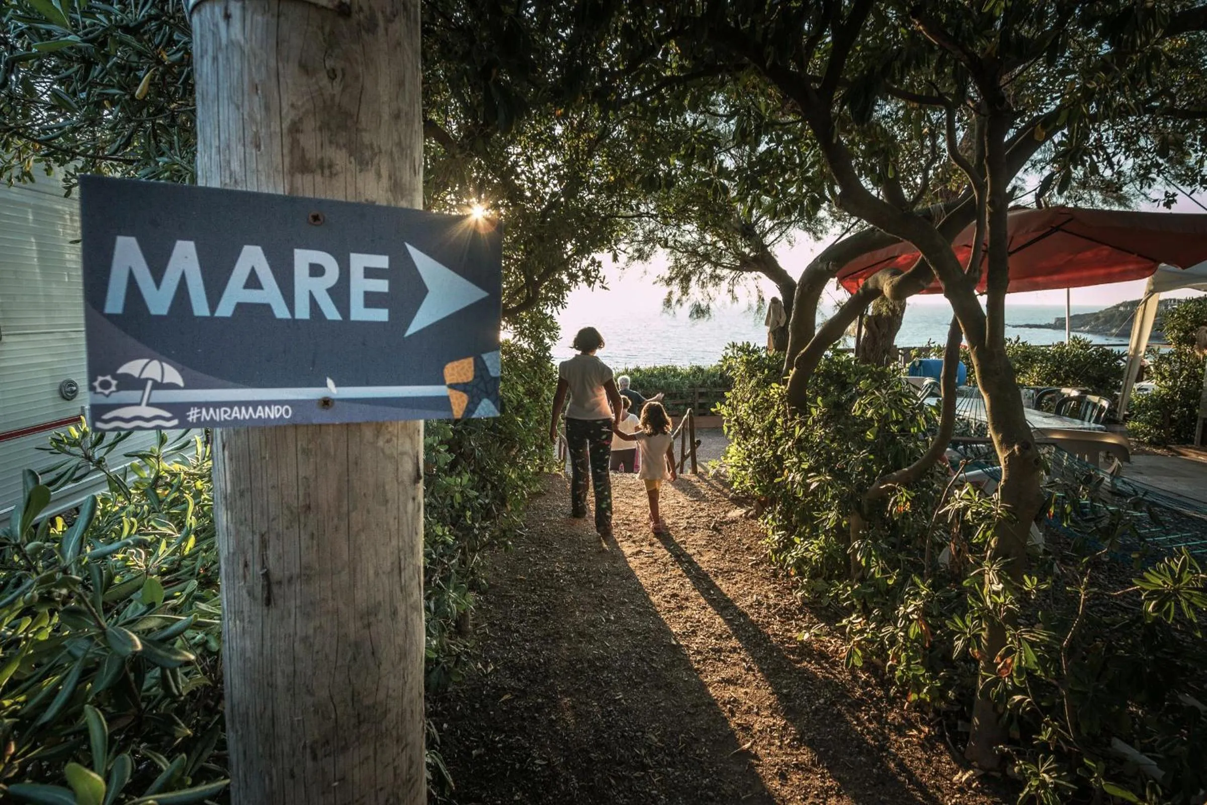 People in Villaggio Miramare