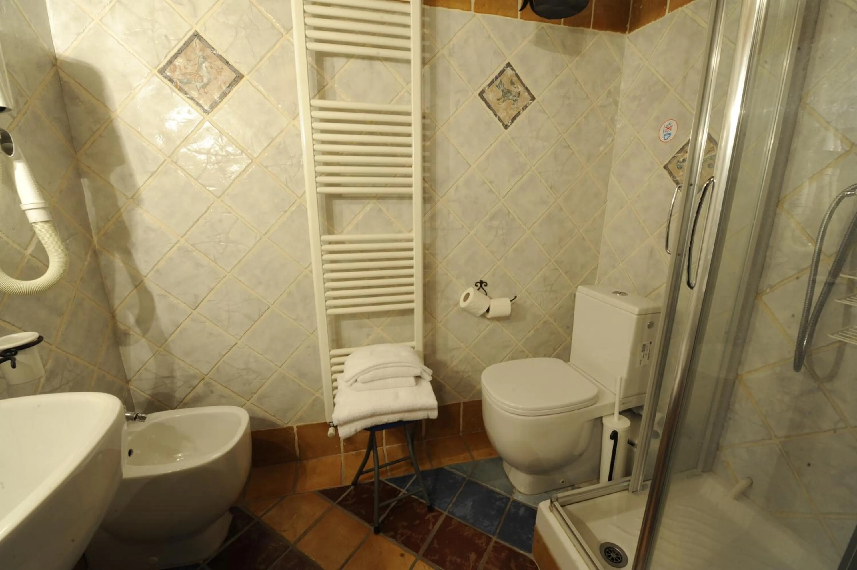 Bathroom in Antica Corte dei Principi Charming Rooms