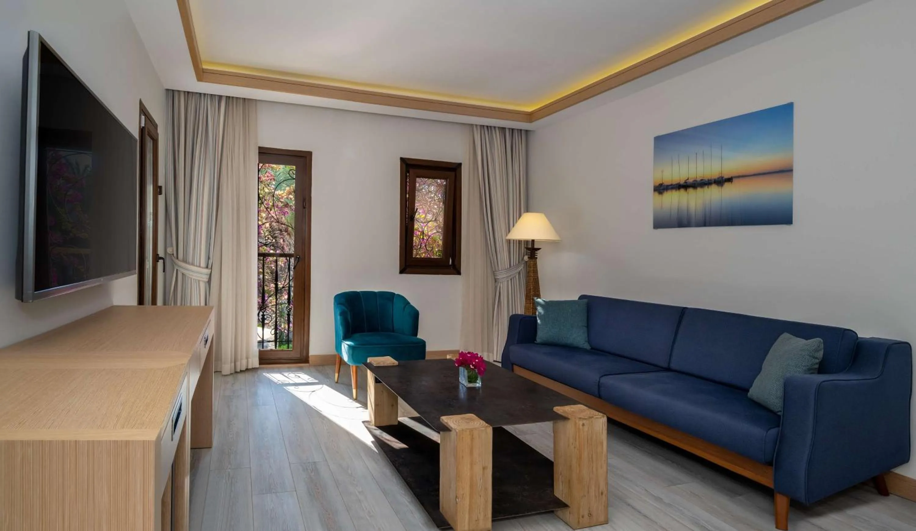 Living room in DoubleTree by Hilton Bodrum Marina Vista