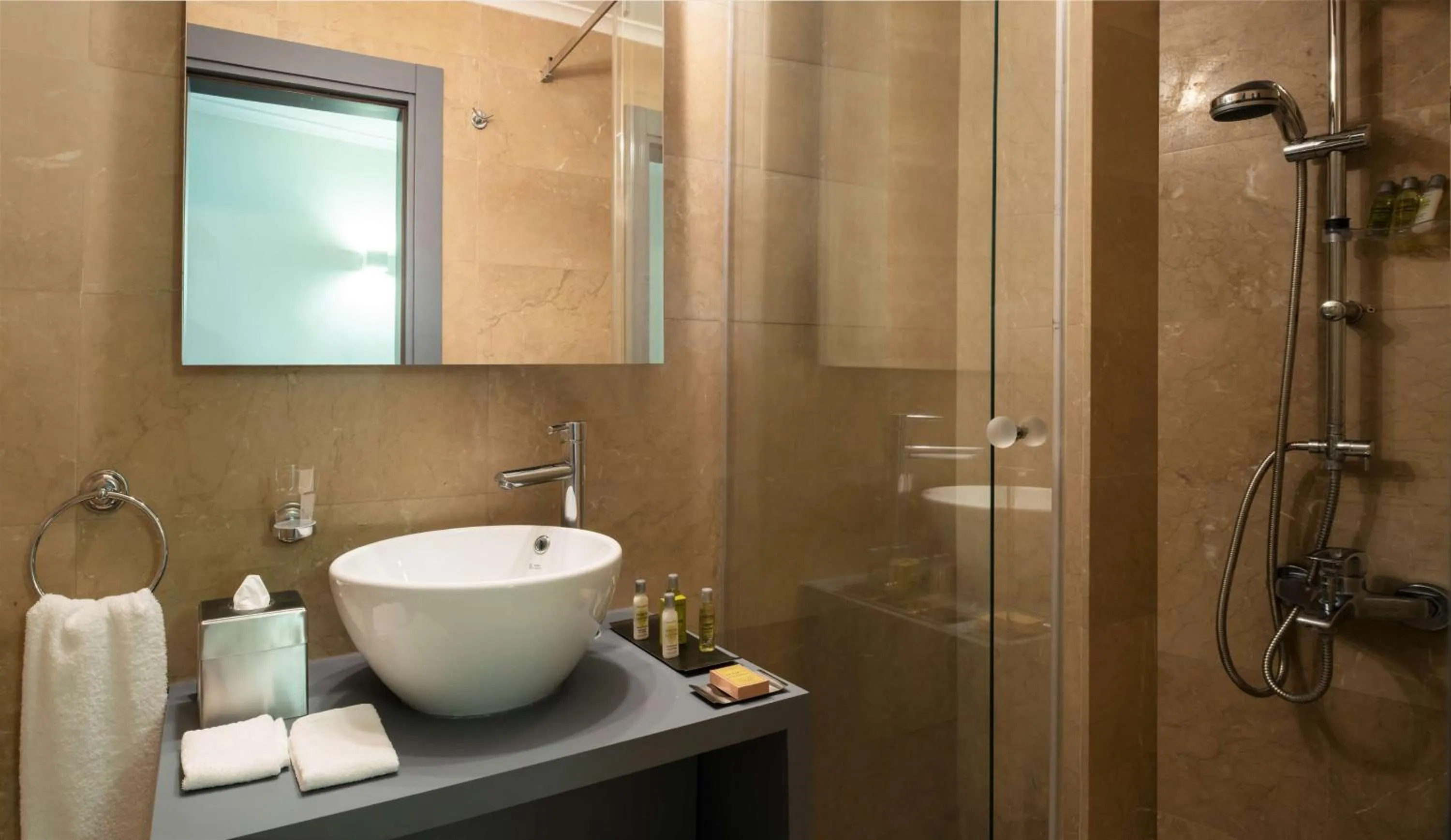 Bathroom in DoubleTree by Hilton Bodrum Marina Vista