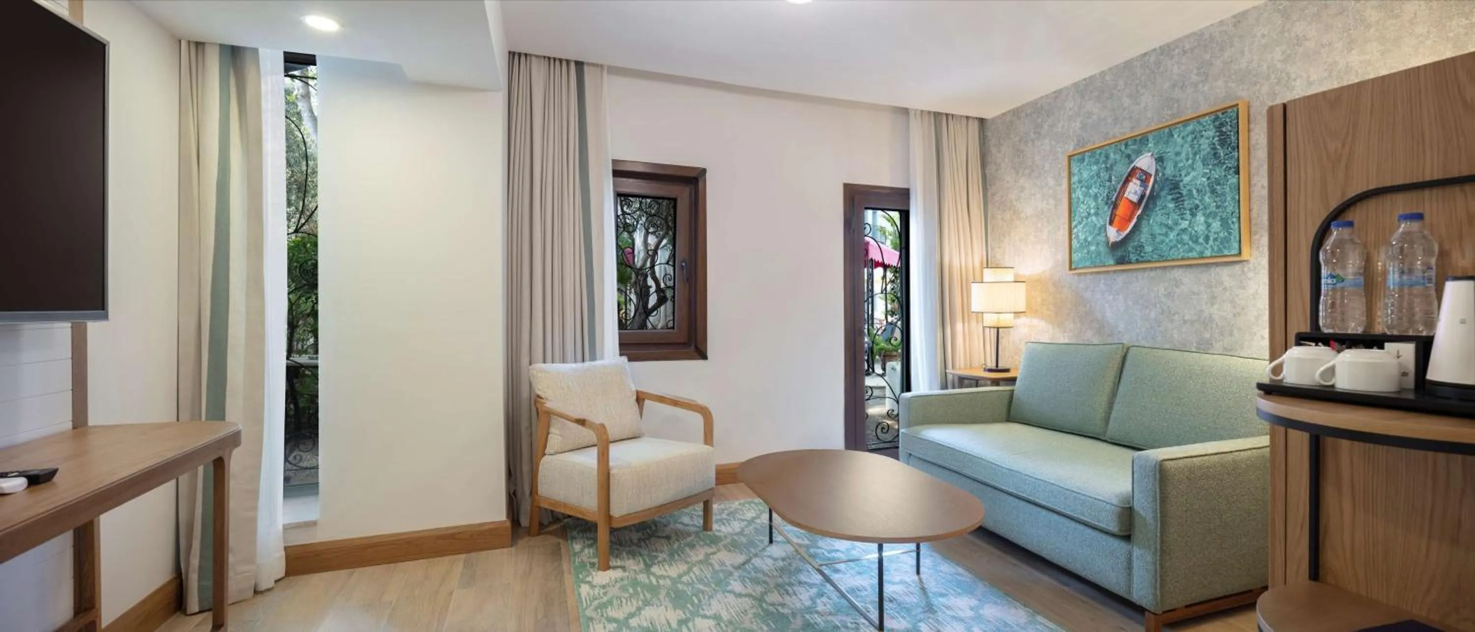 Living room in DoubleTree by Hilton Bodrum Marina Vista