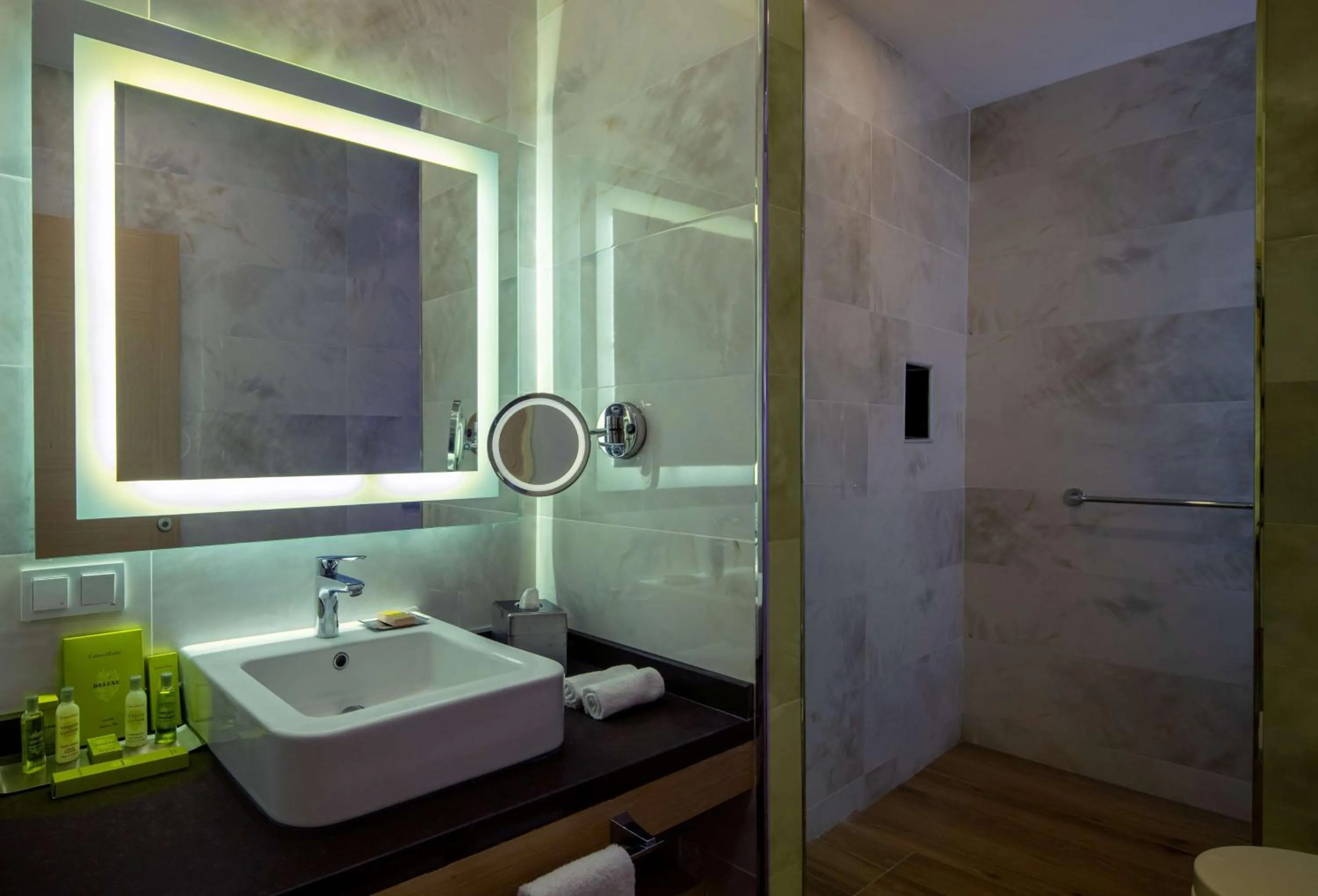 Bathroom in DoubleTree by Hilton Bodrum Marina Vista