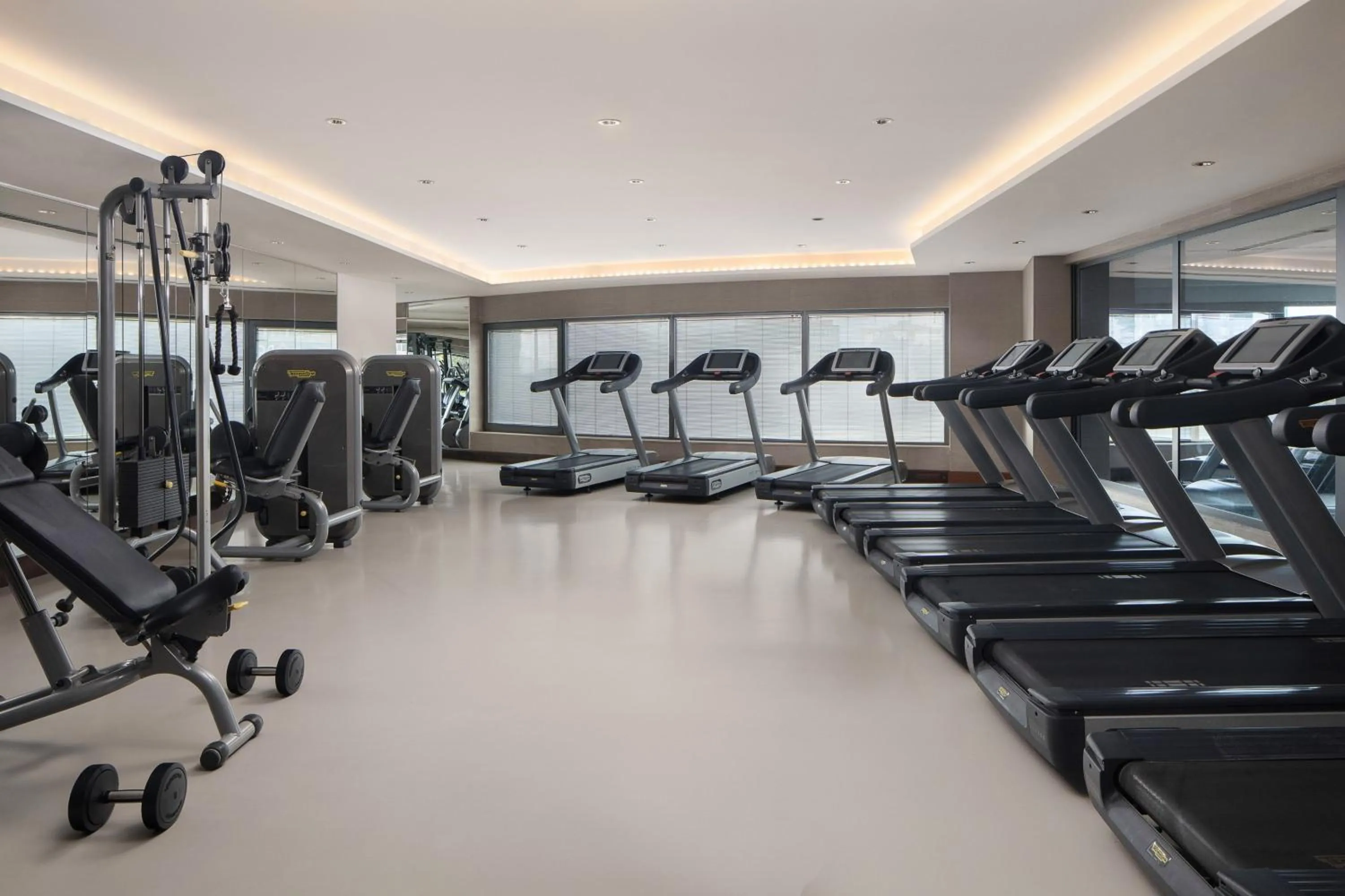 Fitness centre/facilities in Istanbul Marriott Hotel Pendik