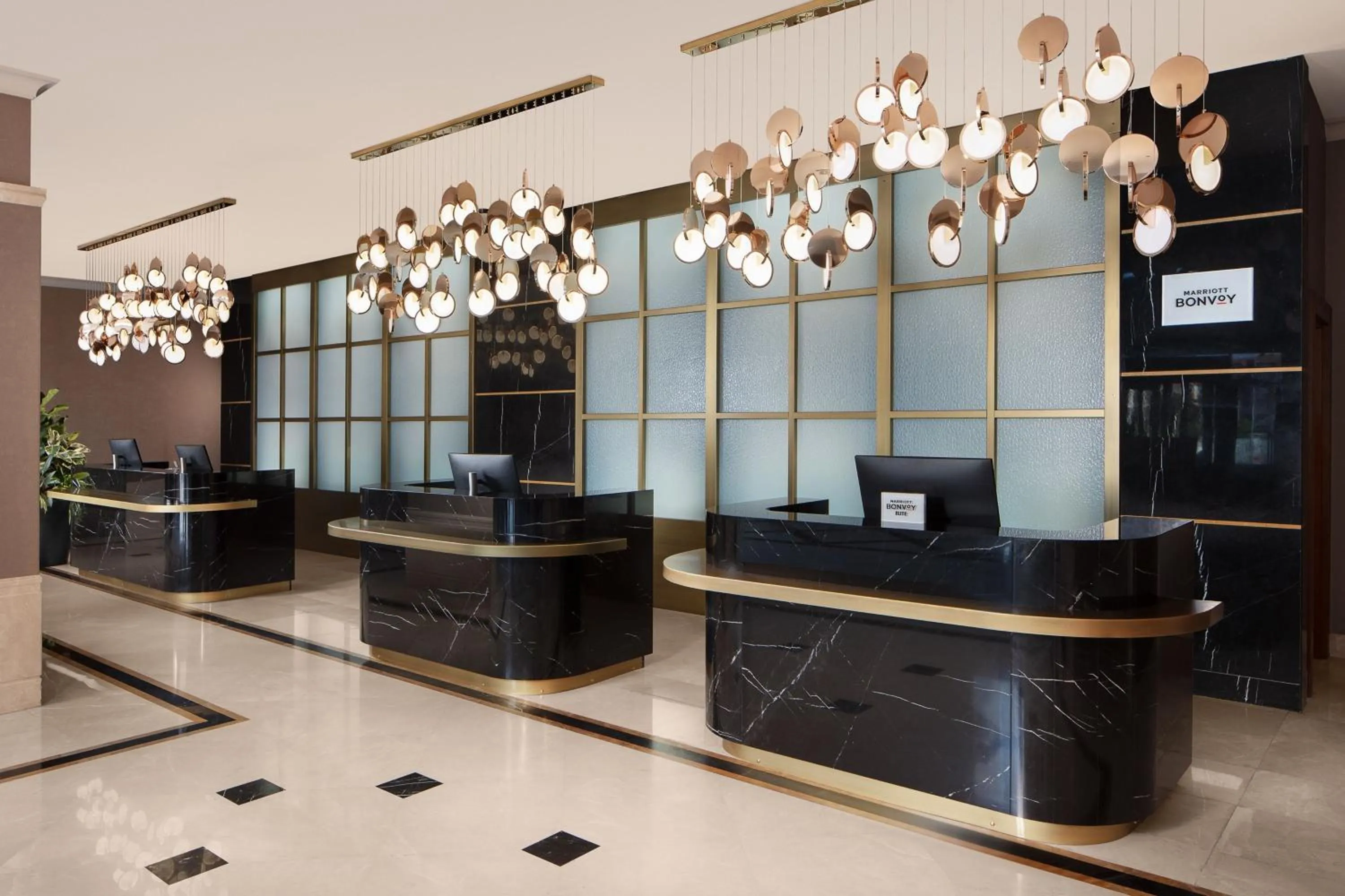 Lobby or reception in Istanbul Marriott Hotel Pendik