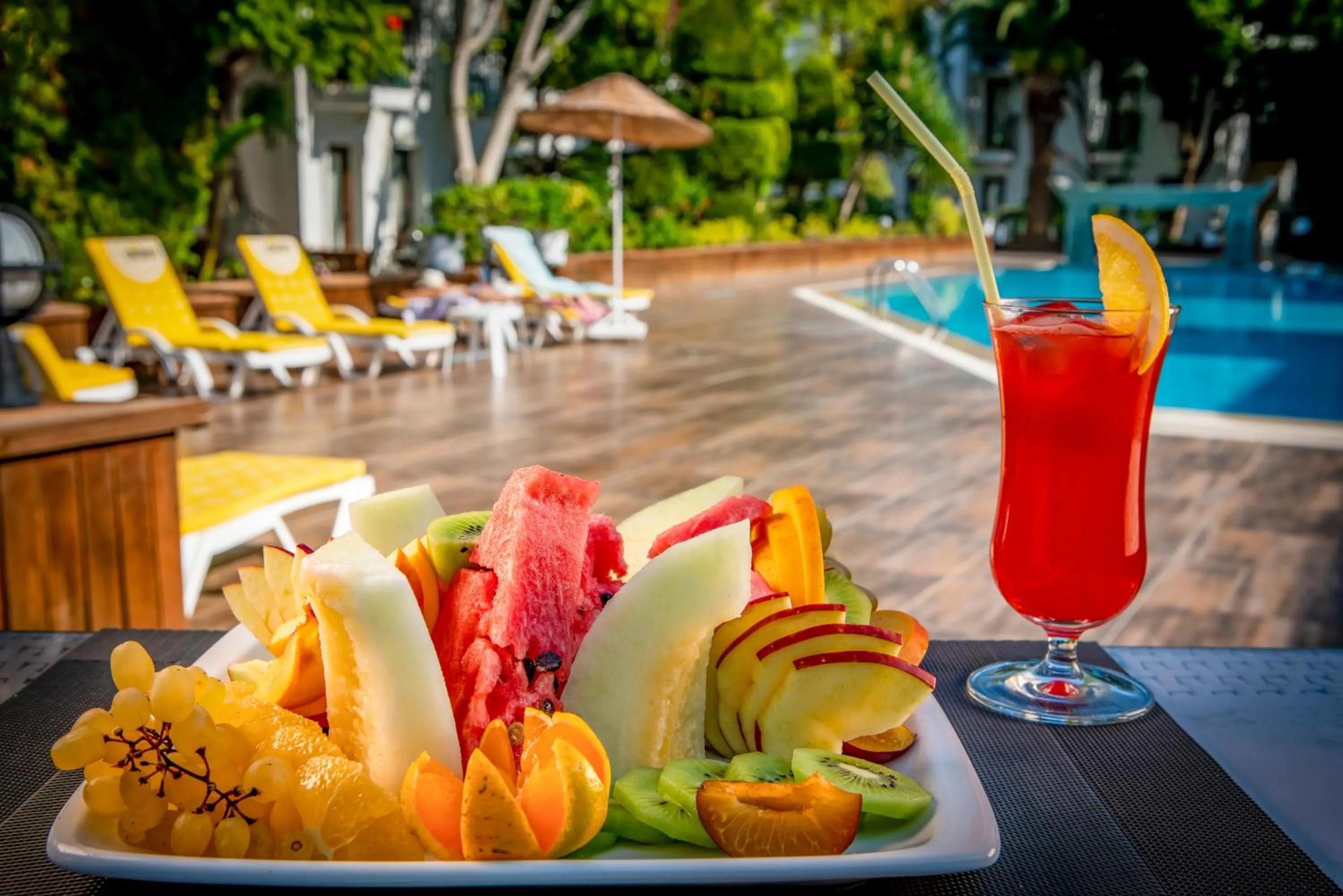 Restaurant/places to eat in Flora Hotel