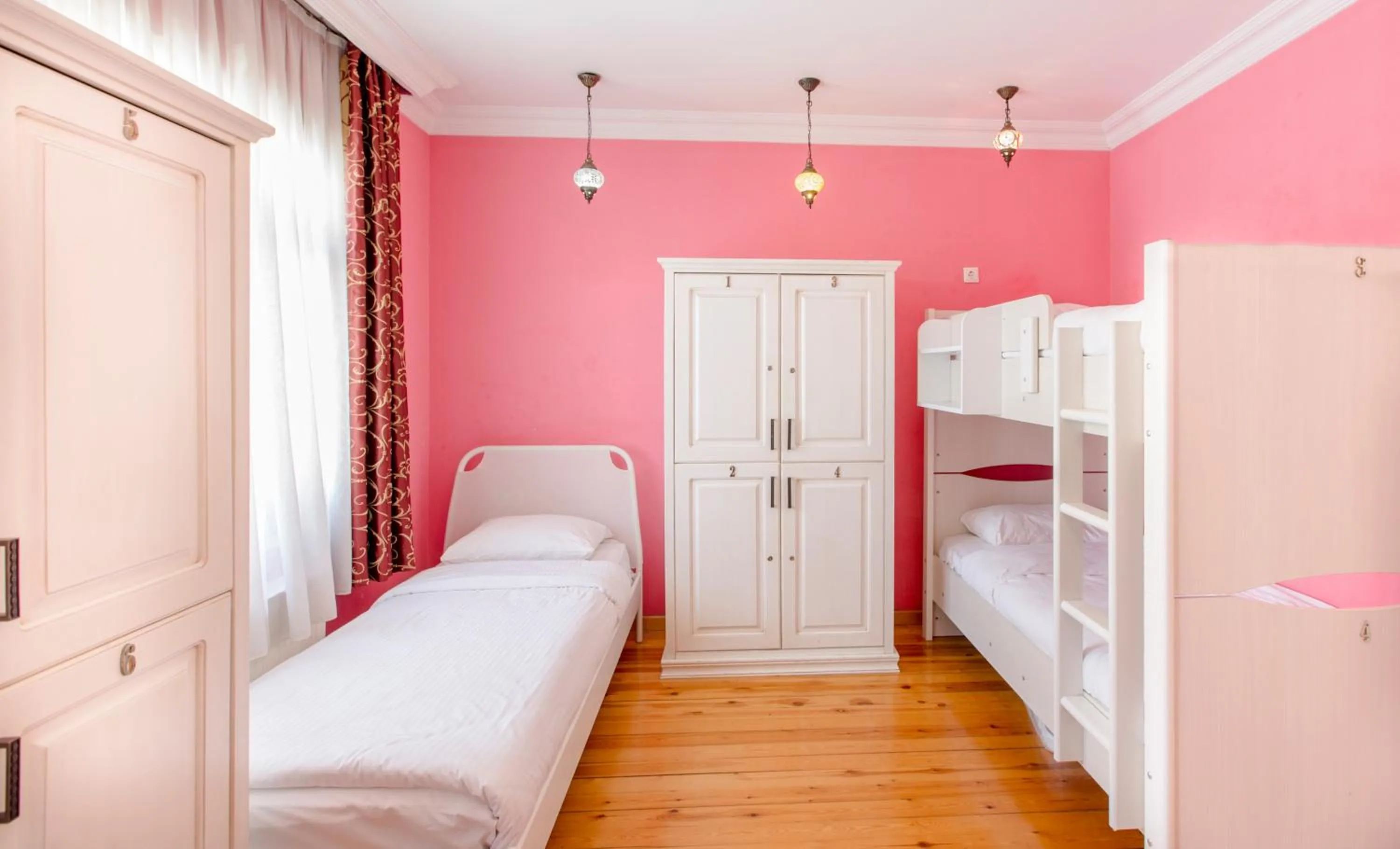 Photo of the whole room, Bed in Bucoleon by Cheers