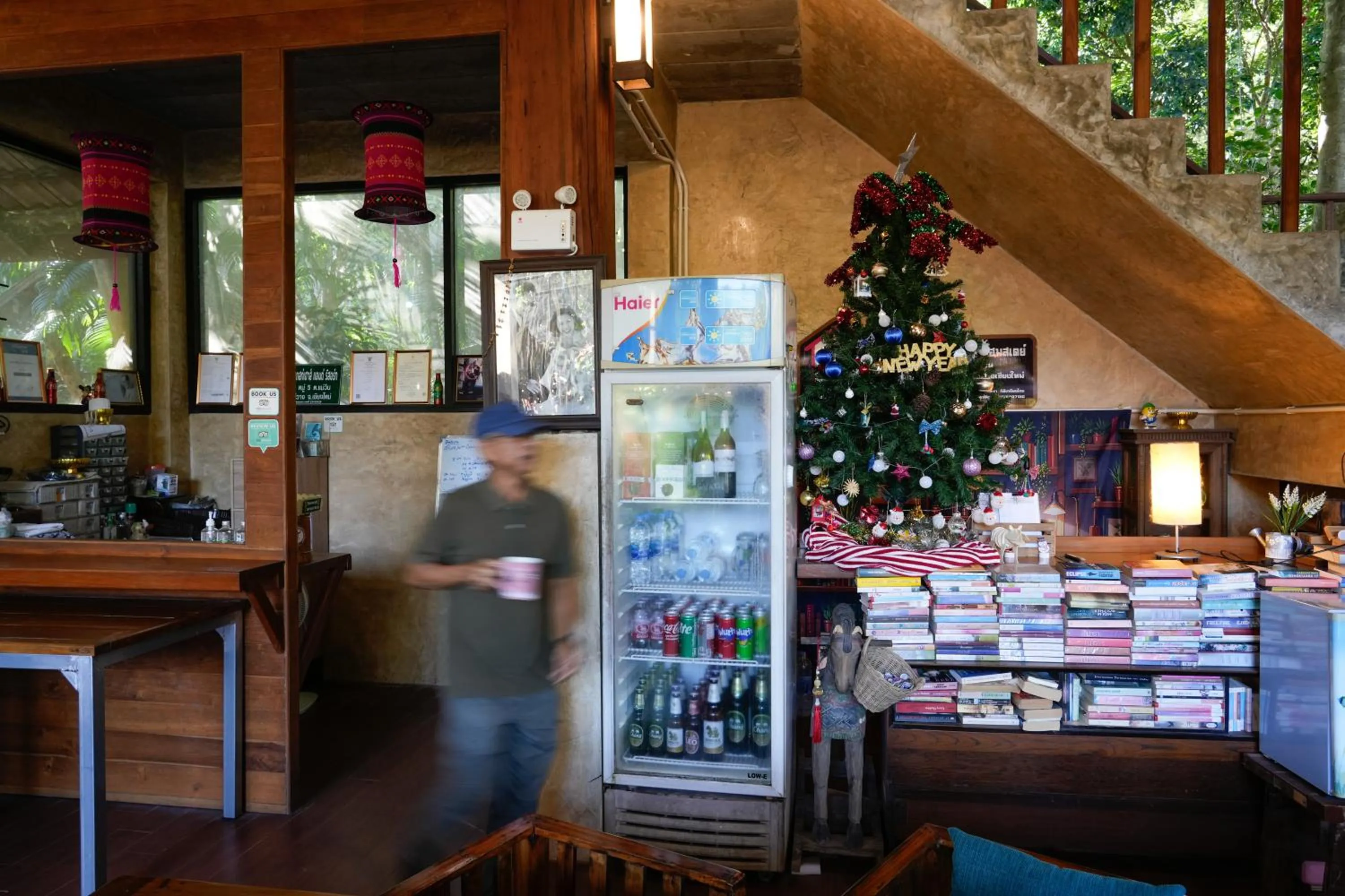 Living room in Maewin Resort
