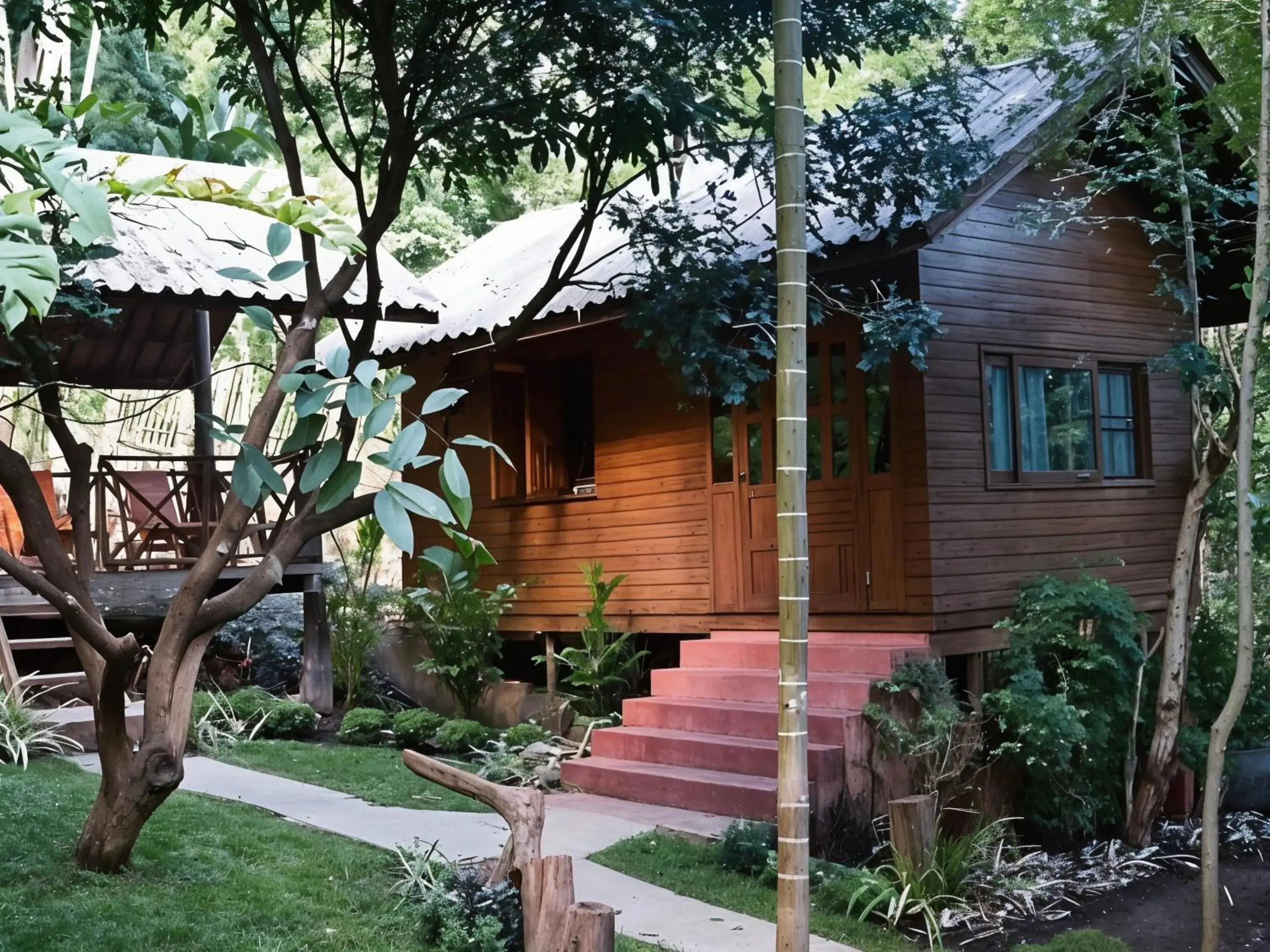 Deluxe Double or Twin Room with Balcony in Maewin Resort Deluxe Double or Twin Room with Balcony in Maewin Resort