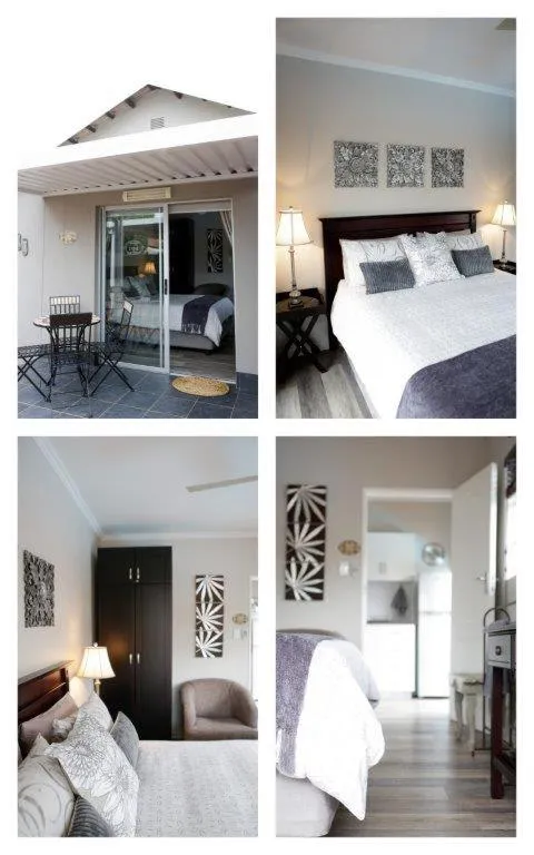 Bed in Rosewood Guest Cottage