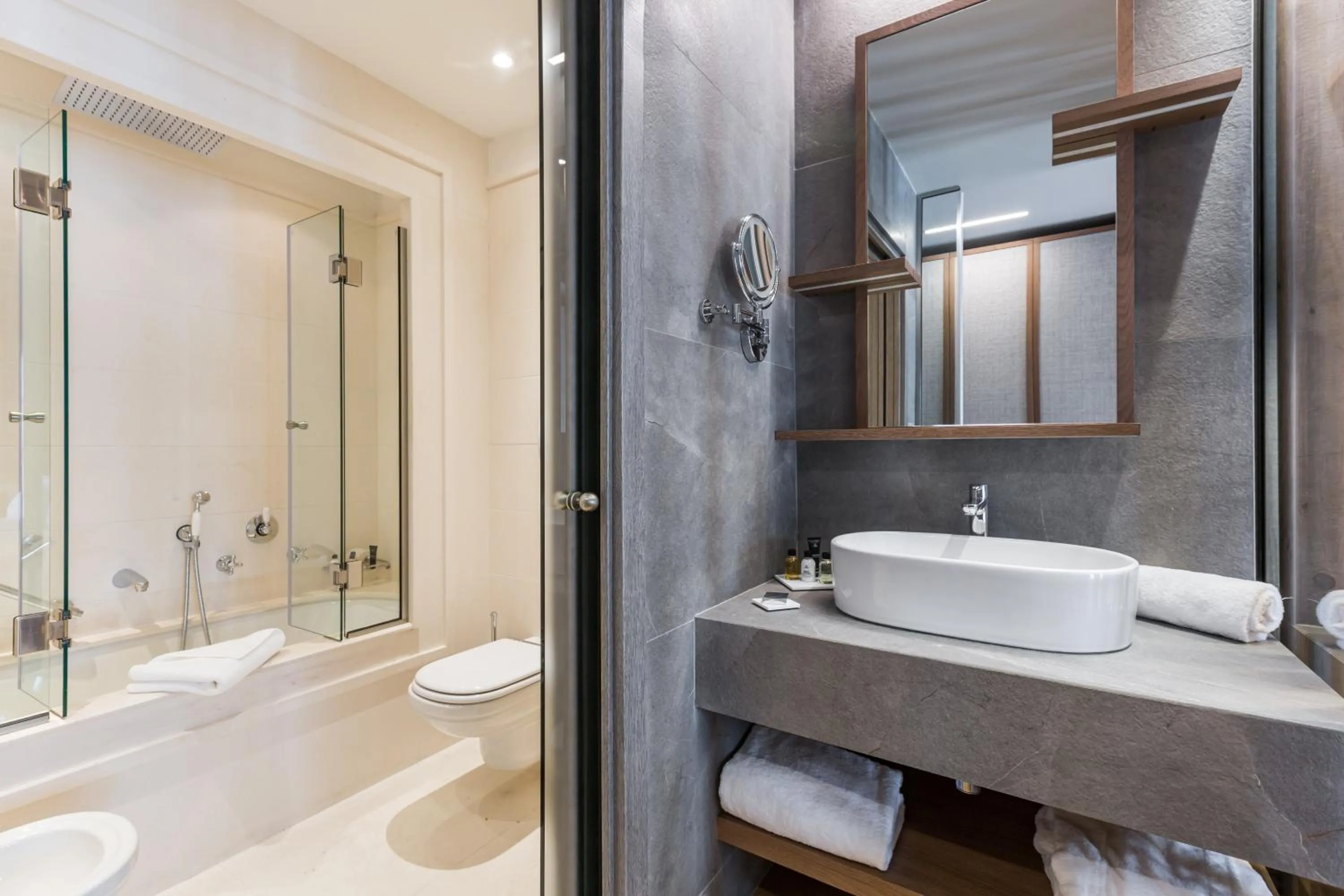 Bathroom in Grand Hotel Savoia Cortina d'Ampezzo, A Radisson Collection Hotel