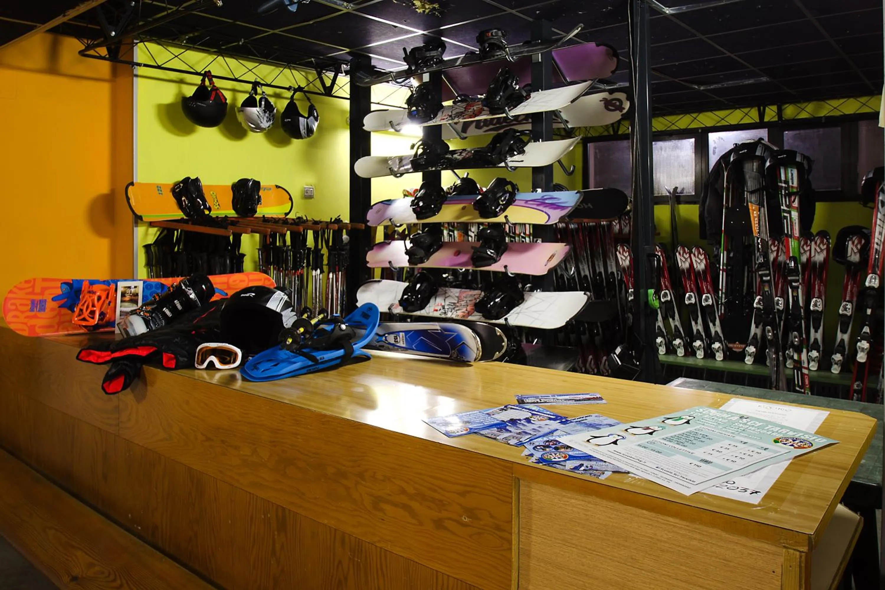 Skiing in Hotel Il Cervo, SPA & Wellness, Bike Hotel