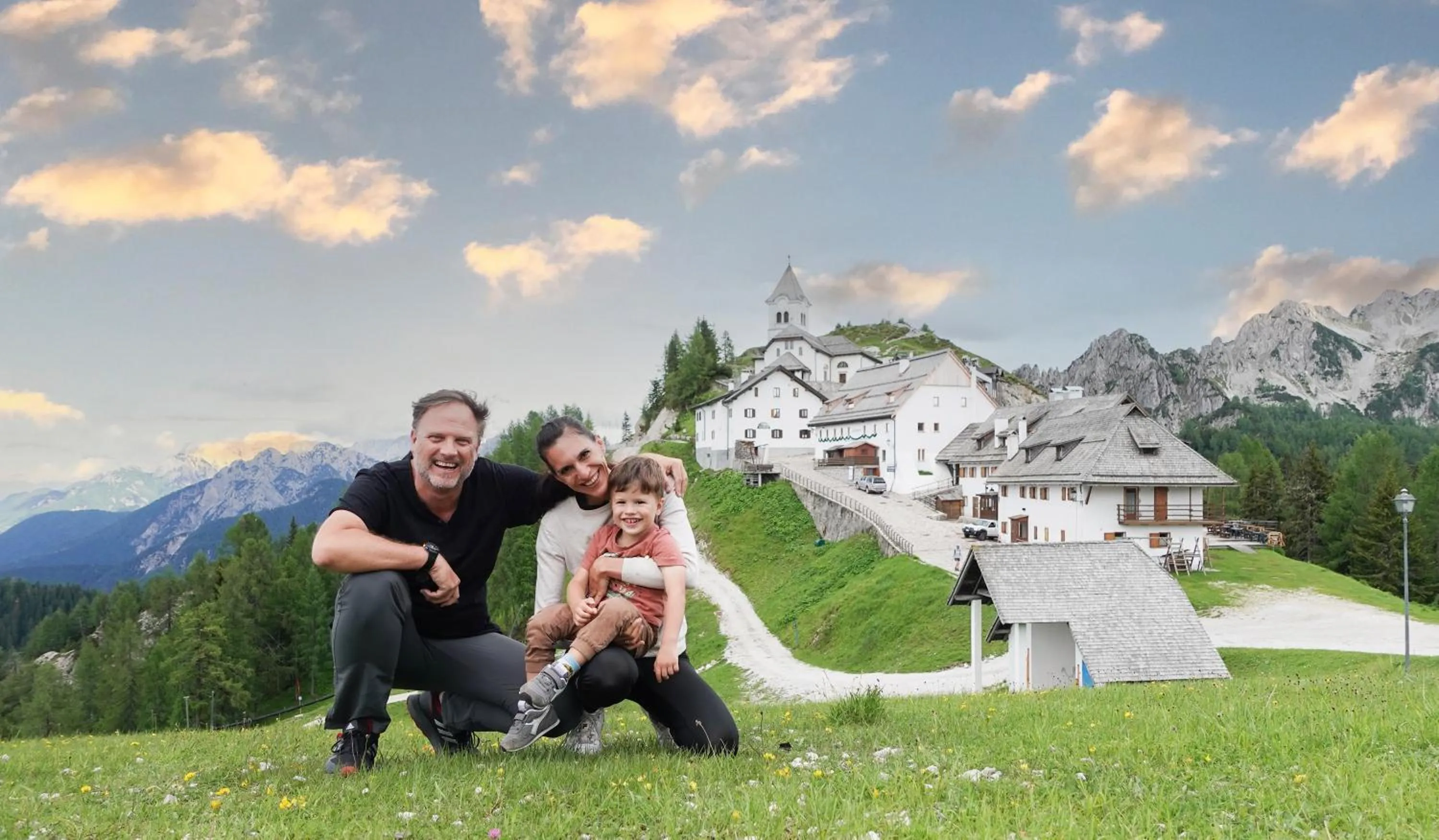 Family in Hotel Il Cervo, SPA & Wellness, Bike Hotel