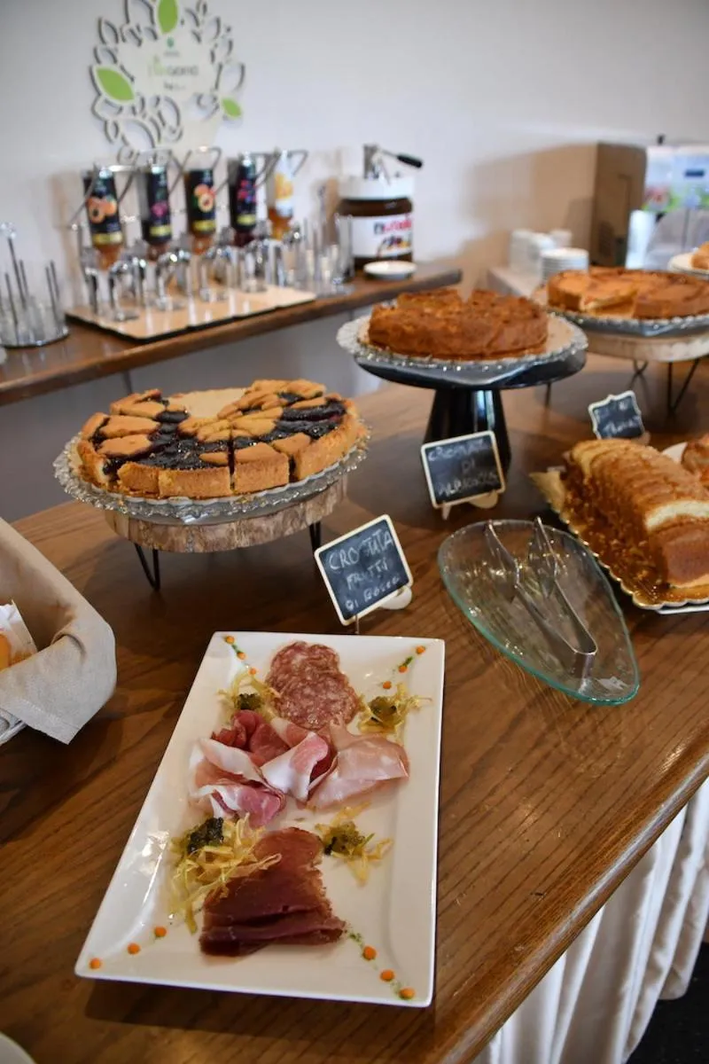 Breakfast in Hotel Il Cervo, SPA & Wellness, Bike Hotel
