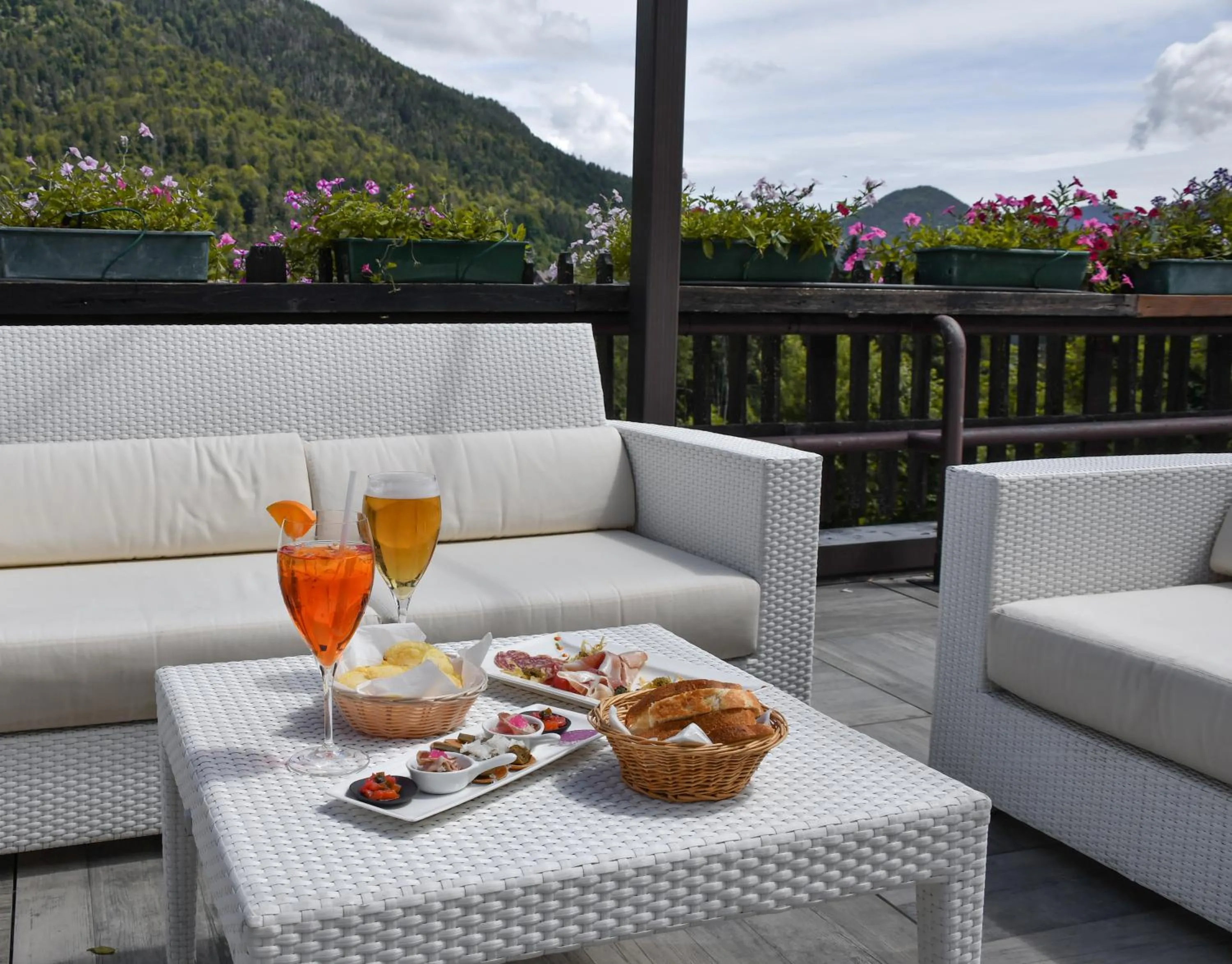Balcony/Terrace in Hotel Il Cervo, SPA & Wellness, Bike Hotel