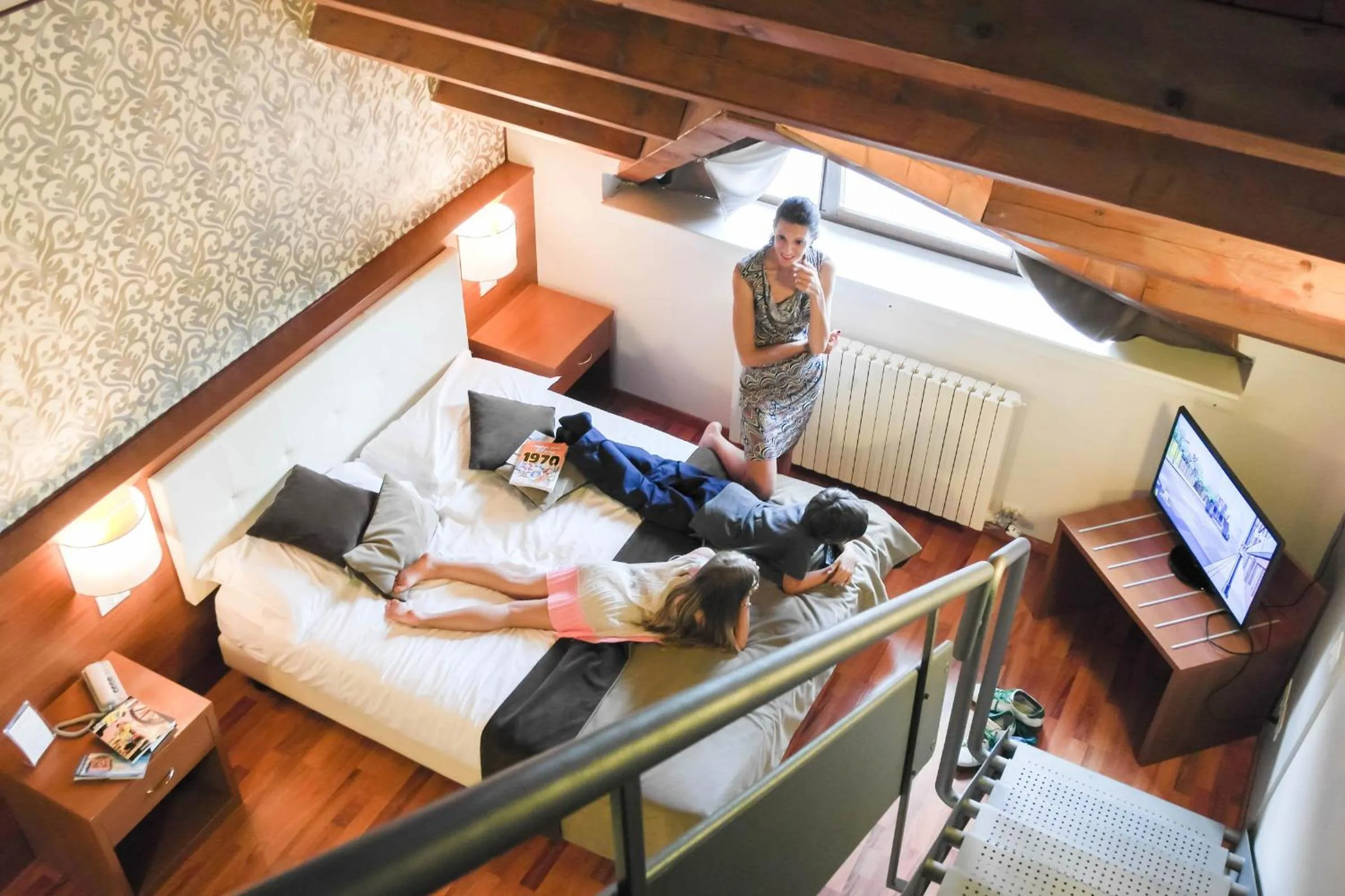 Photo of the whole room, Bed in Hotel Il Cervo, SPA & Wellness, Bike Hotel