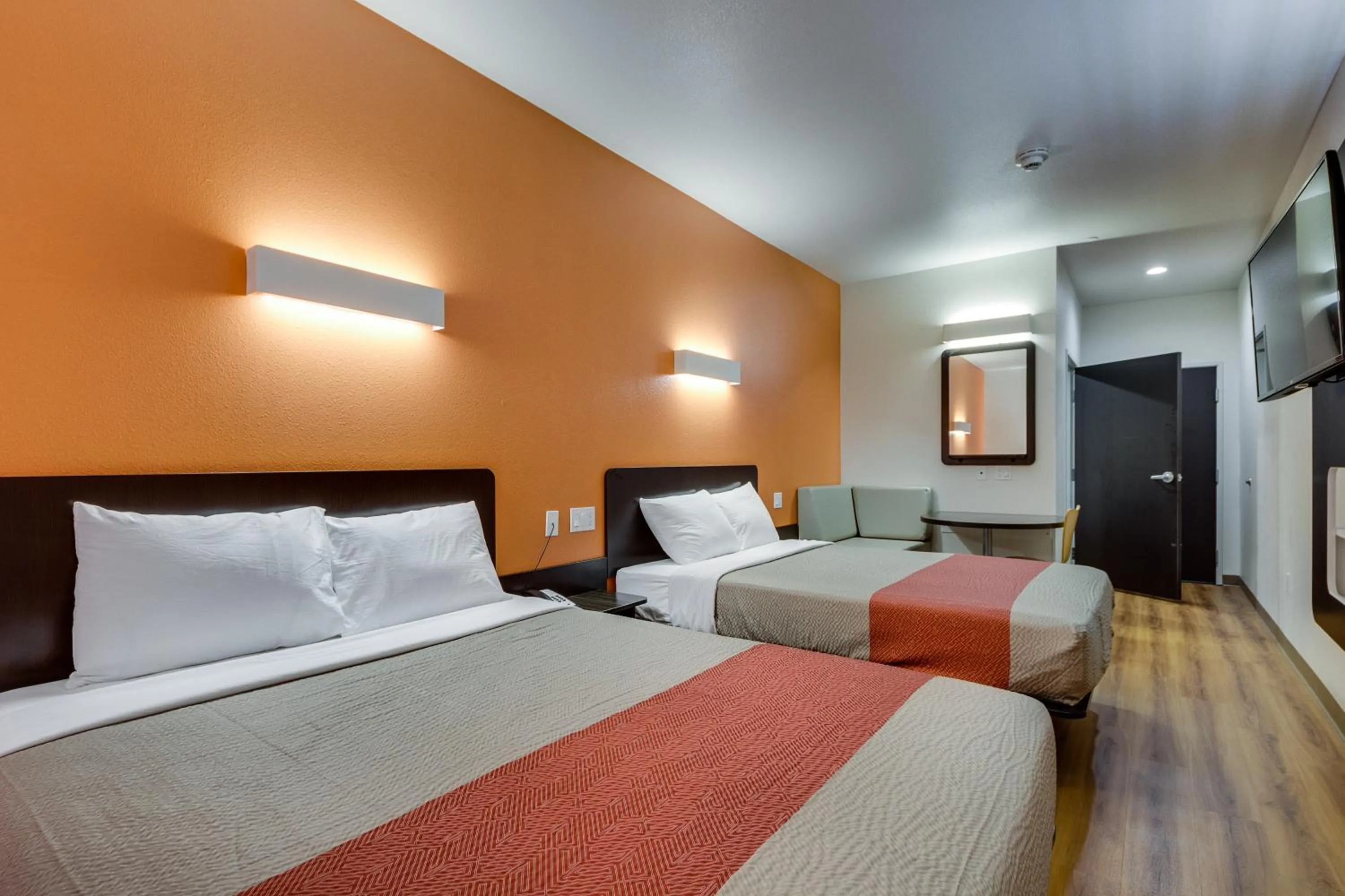 Bedroom, Bed in Motel 6-Tulsa, OK