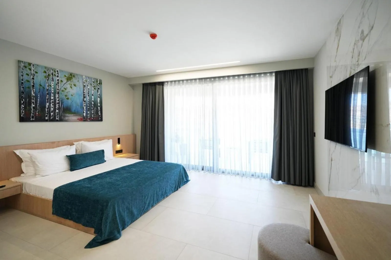 Photo of the whole room, Bed in The Highlight Bodrum