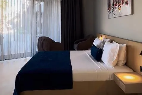 Photo of the whole room, Bed in The Highlight Bodrum