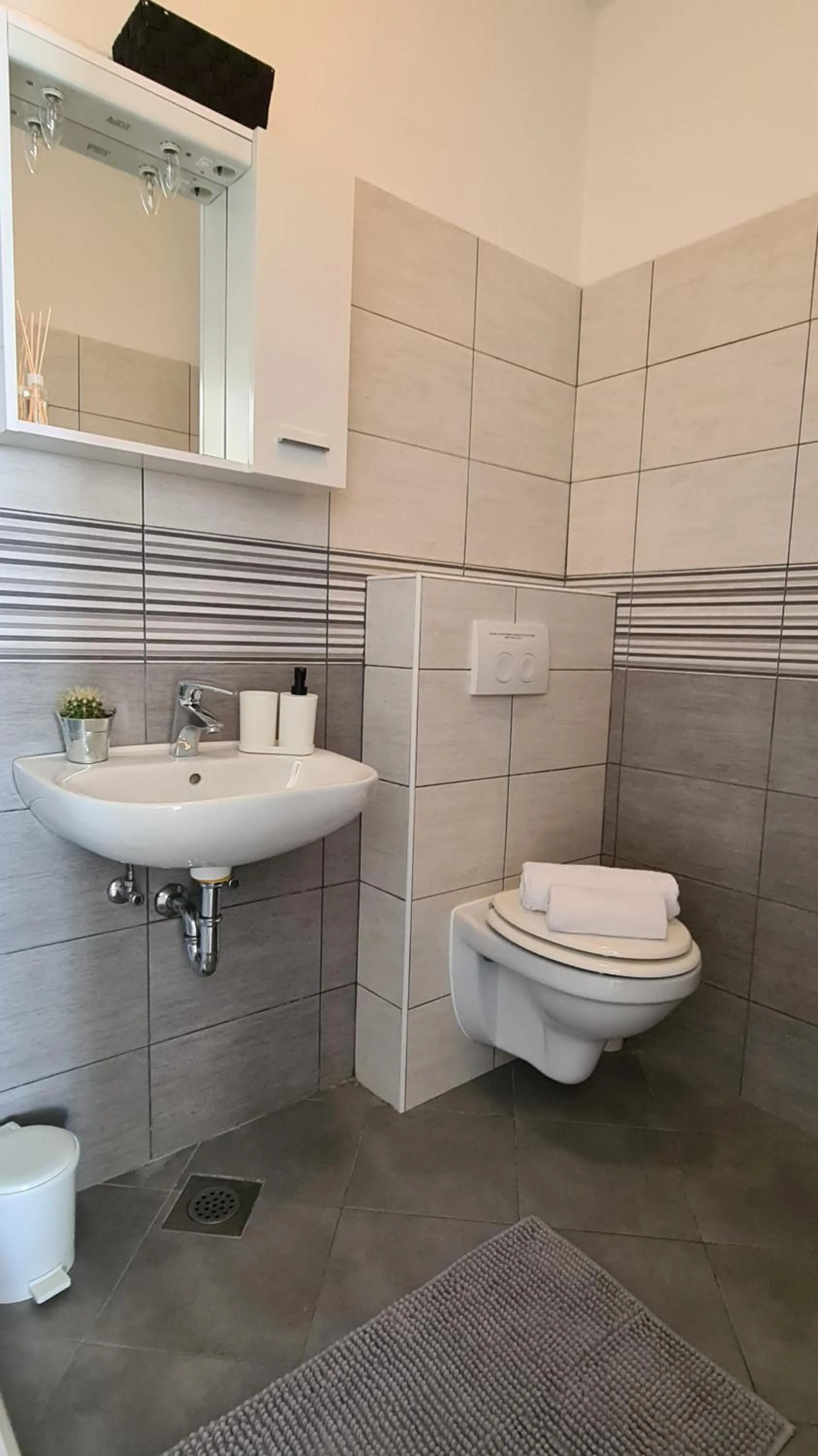 Bathroom in Cin&Co Central Apartments