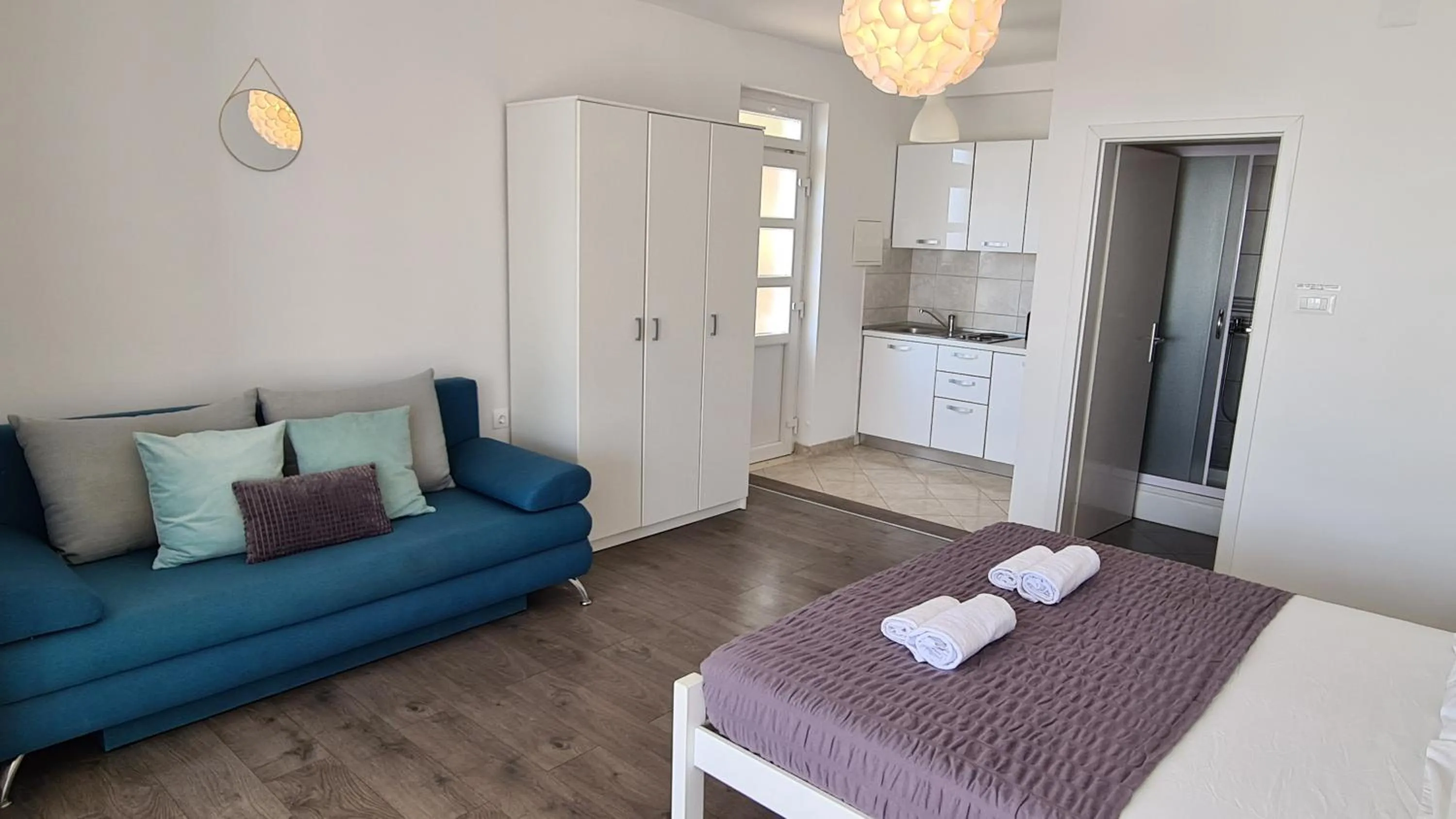 Photo of the whole room, Bed in Cin&Co Central Apartments