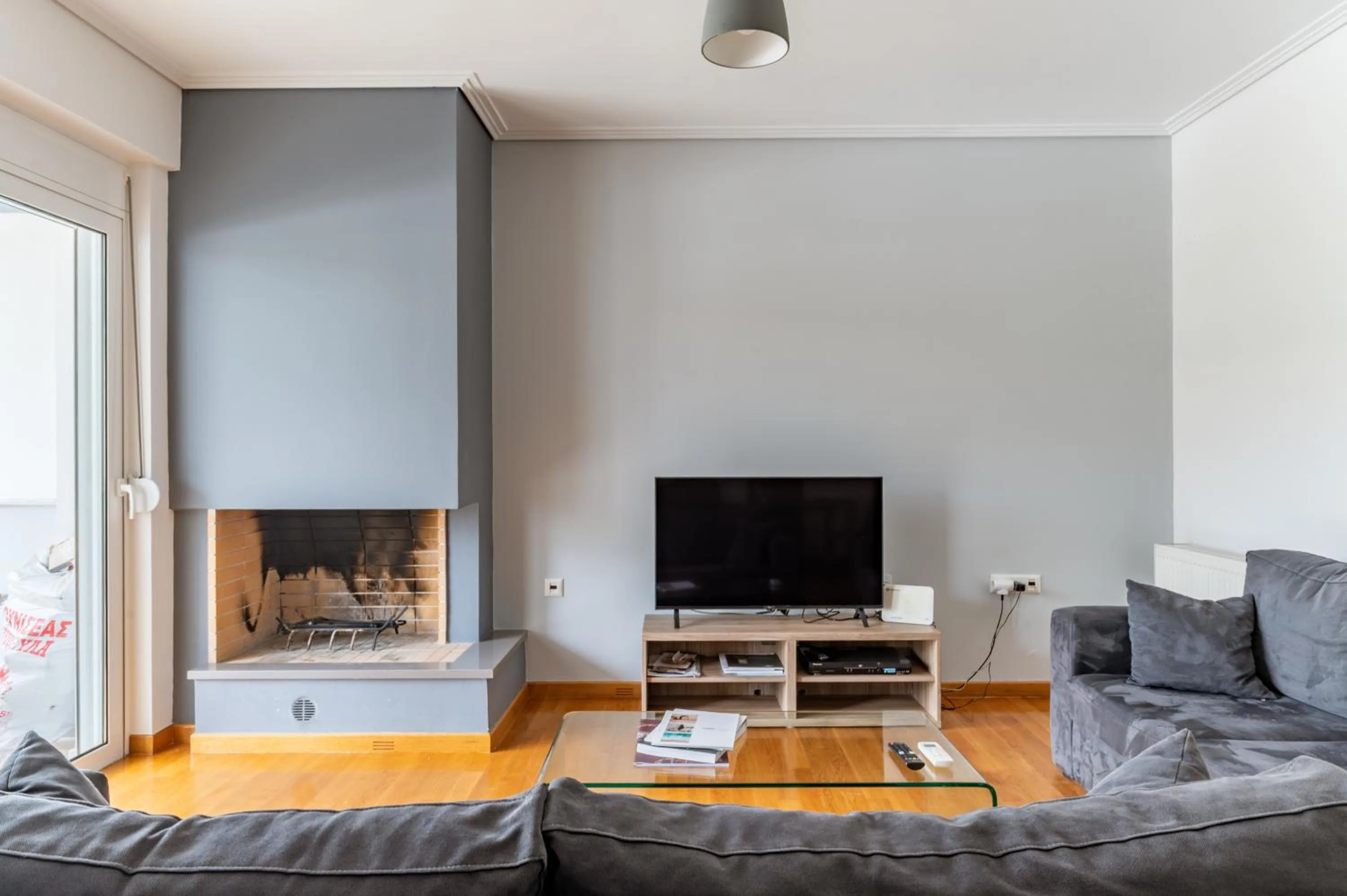 Living room in Elvita Spata Luxurious Villa