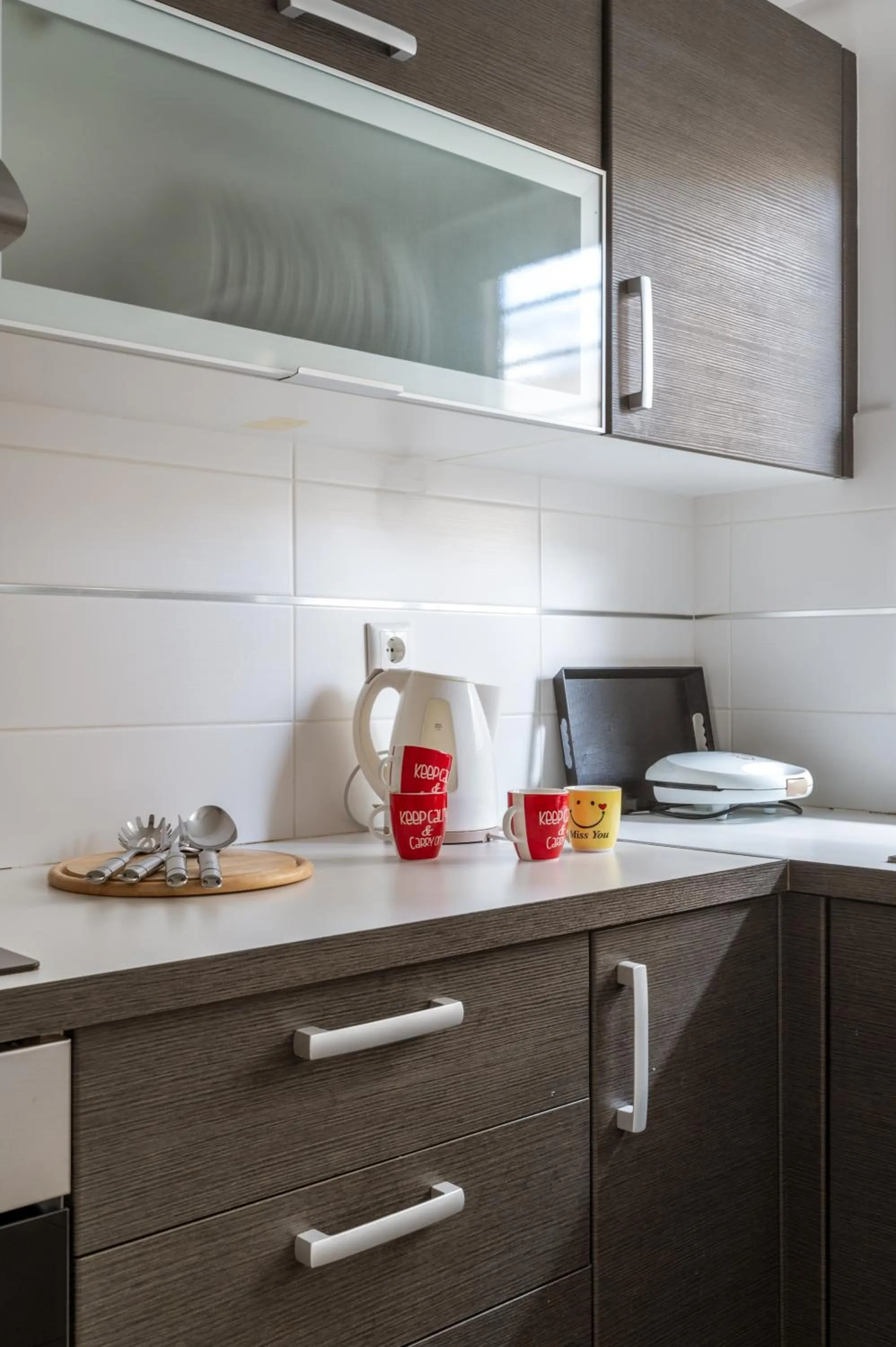 Kitchen or kitchenette in Elvita Spata Luxurious Villa