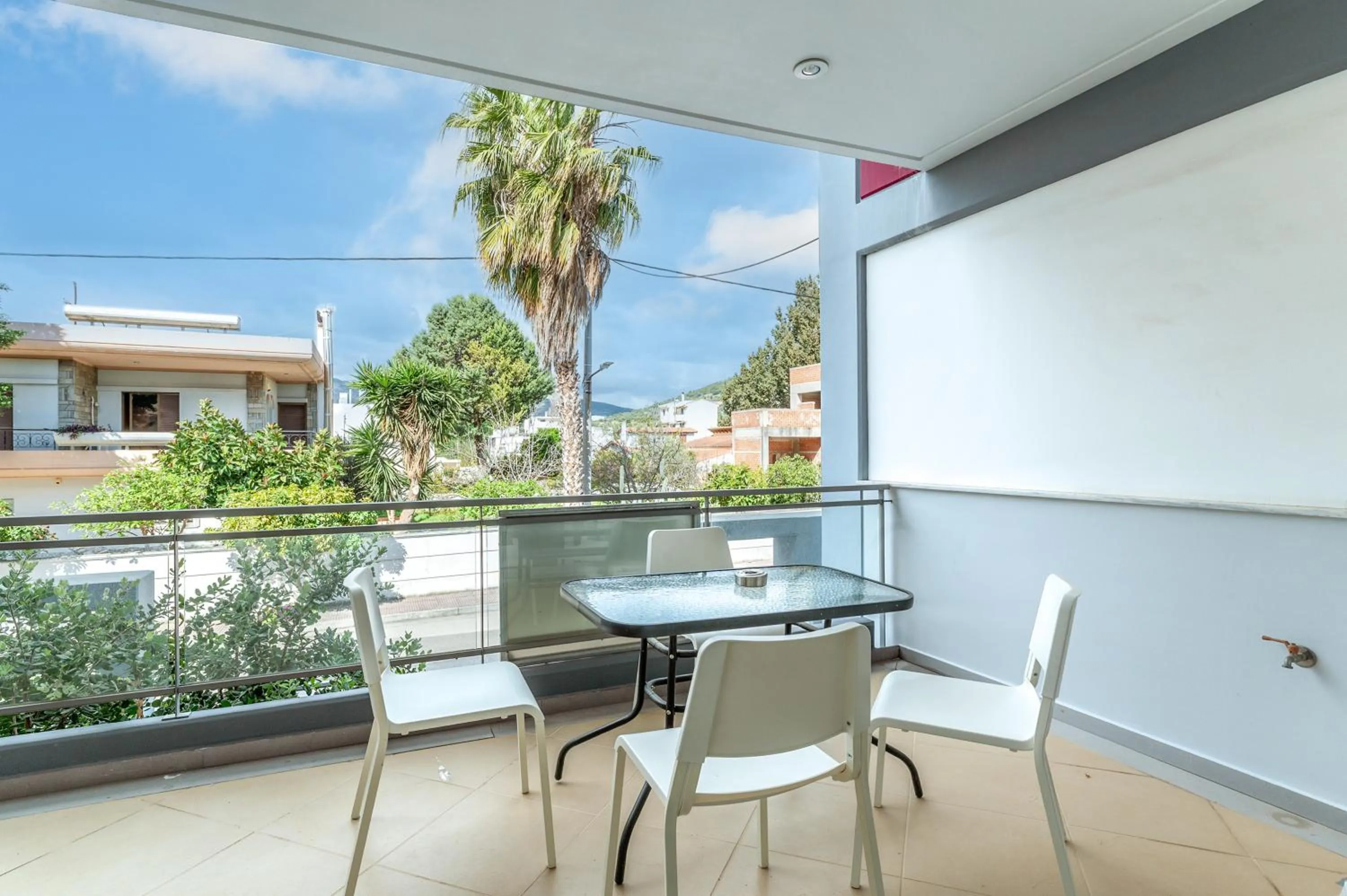 Balcony/Terrace in Elvita Spata Luxurious Villa