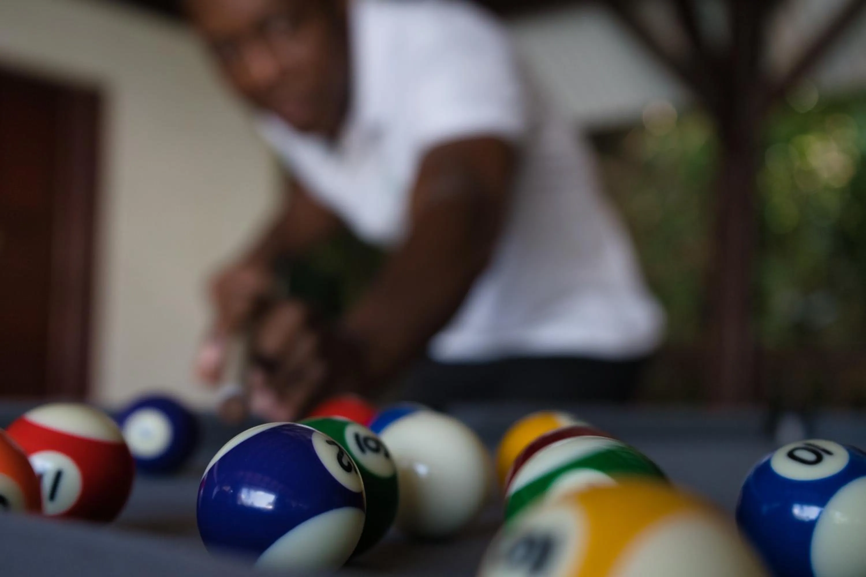 Billiard in Hotel Auberge de la Vieille Tour